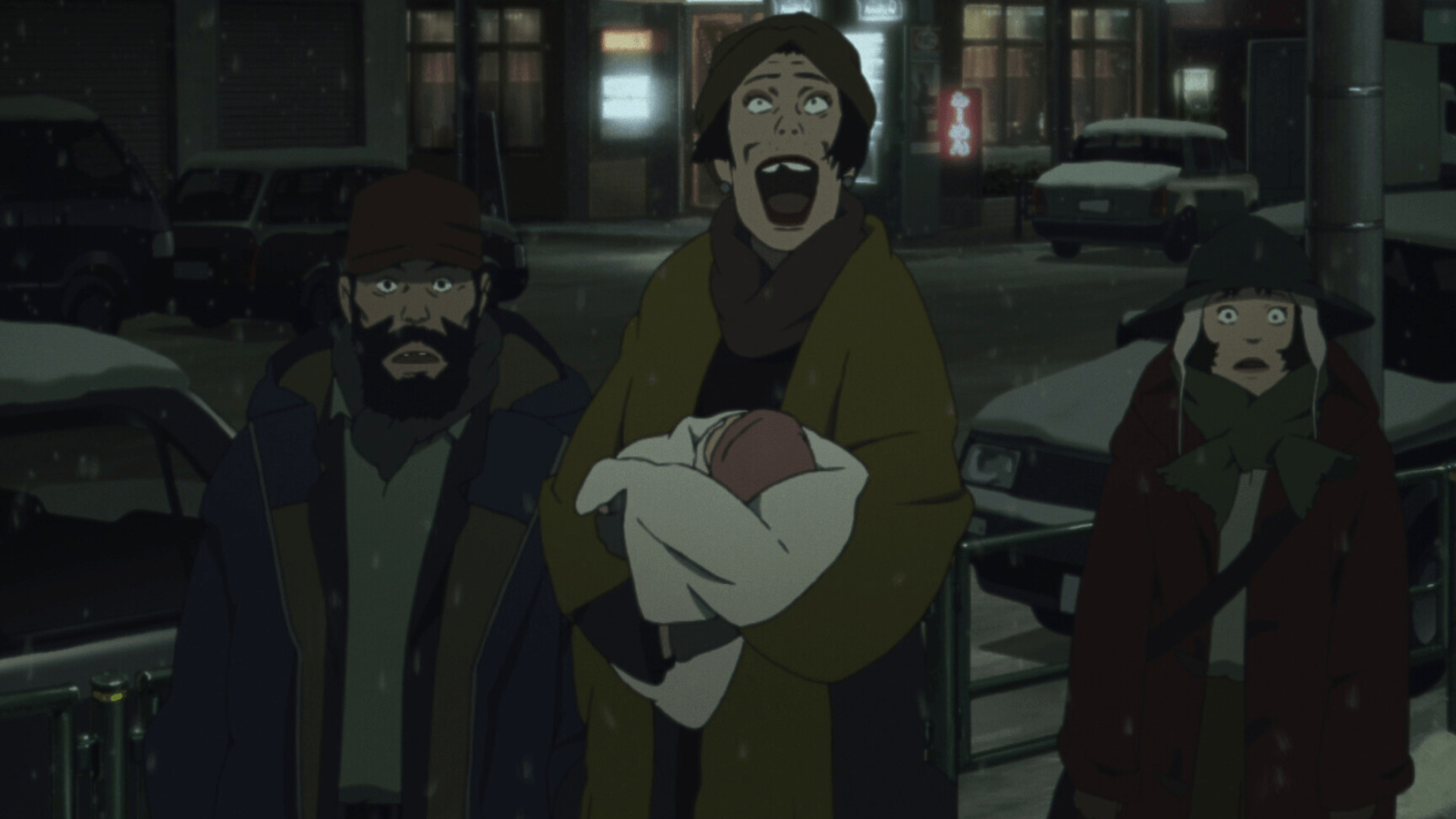 Tokyo Godfathers, Vibrant wallpapers, Cave of wonders, Anime masterpiece, 1920x1080 Full HD Desktop