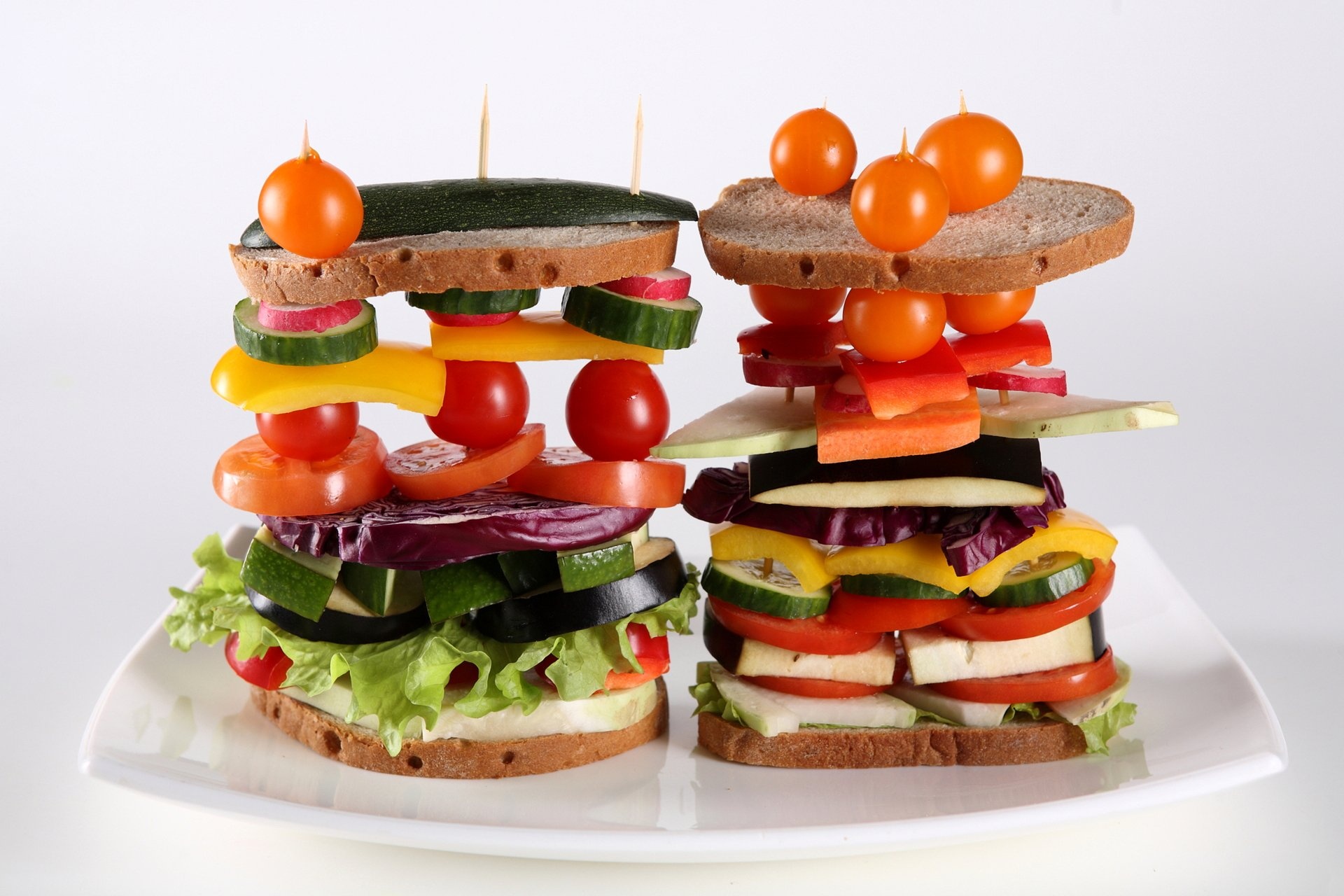 Sandwich: A popular choice for catering events, parties, and buffets. 1920x1280 HD Wallpaper.