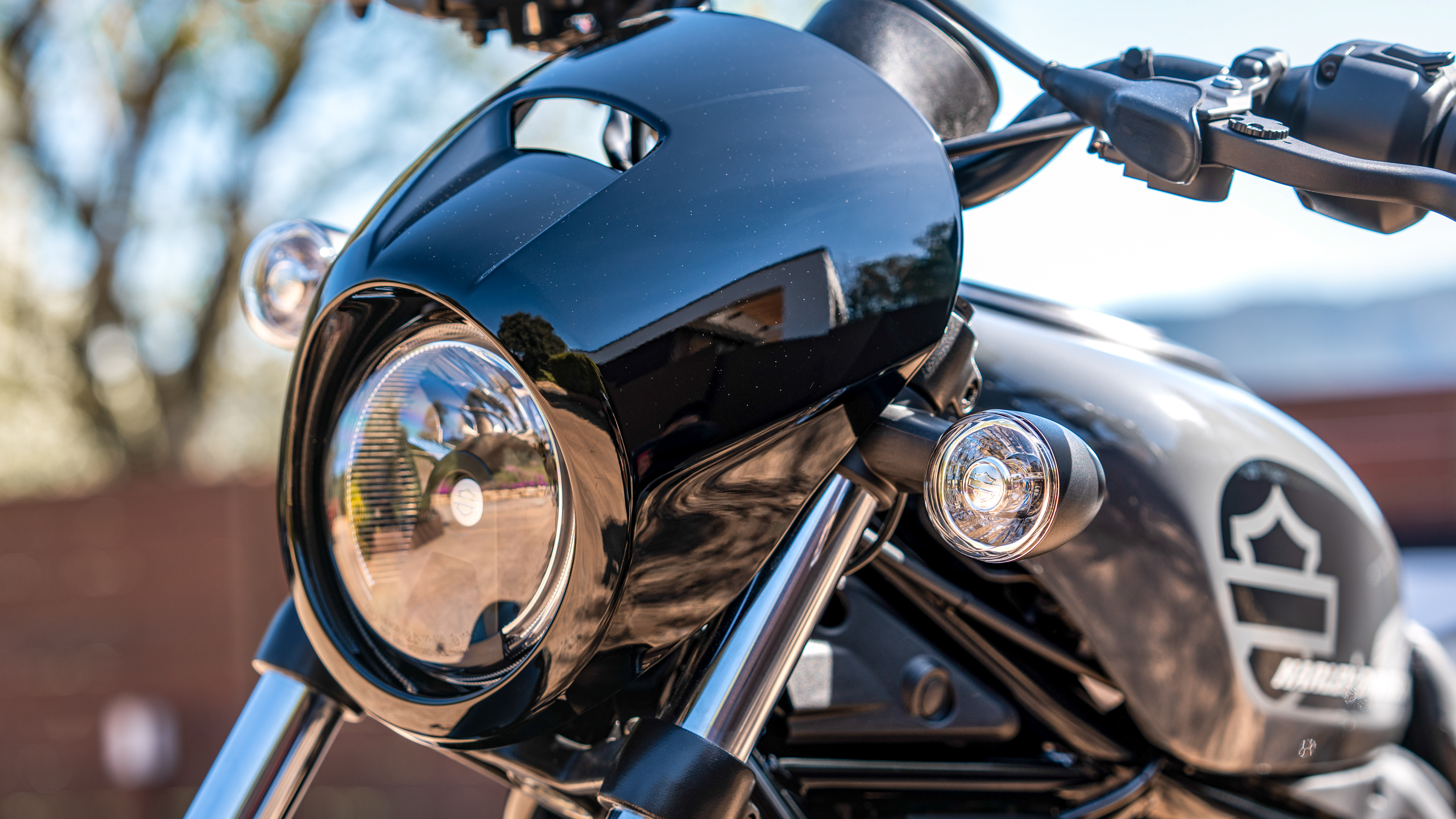 Harley-Davidson Nightster, Unleashed power, Unforgettable rides, Unmatched performance, 3840x2160 4K Desktop