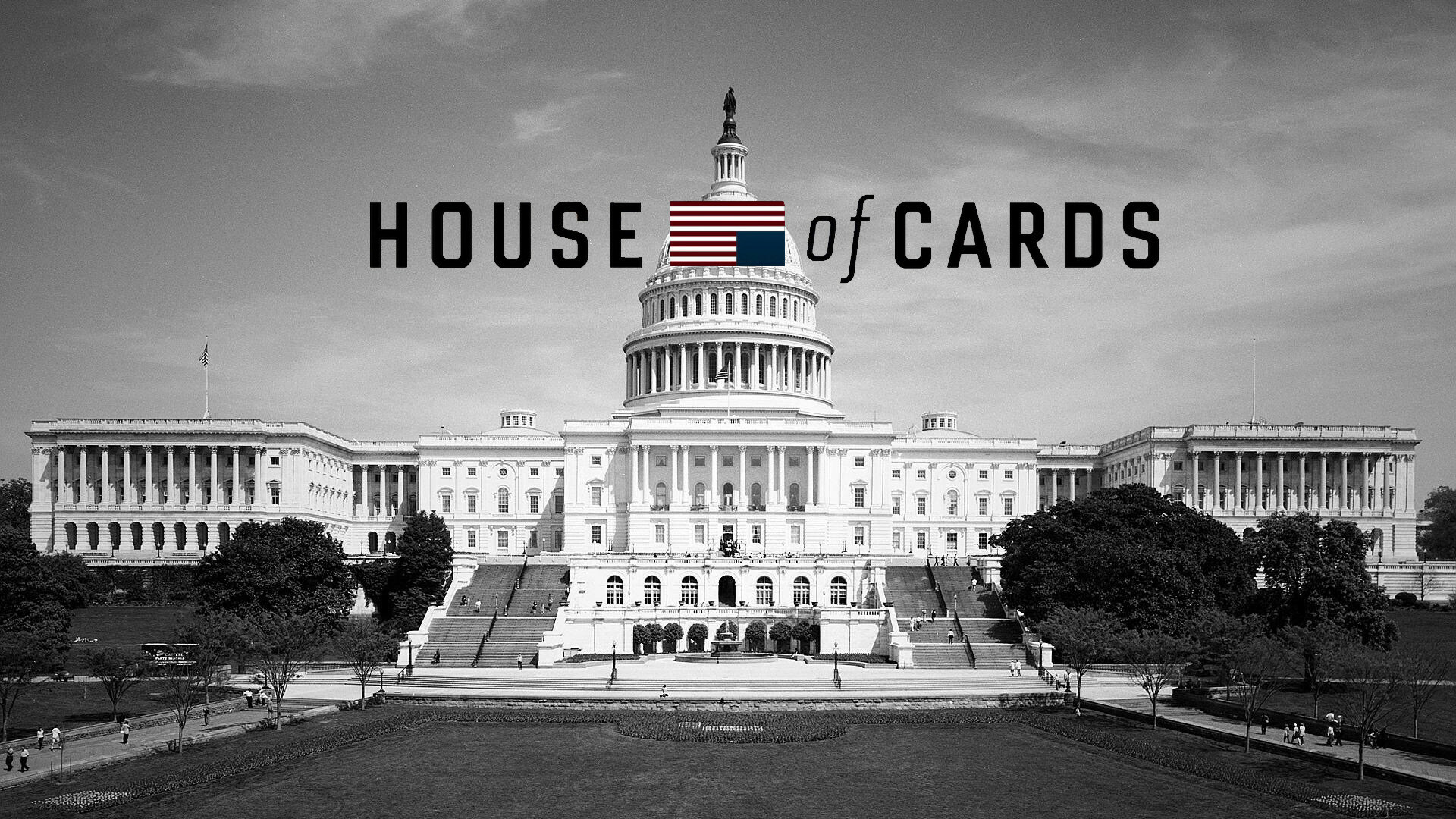 House of Cards: The first original online-only streaming television series to receive major Emmy nominations. 1920x1080 Full HD Wallpaper.