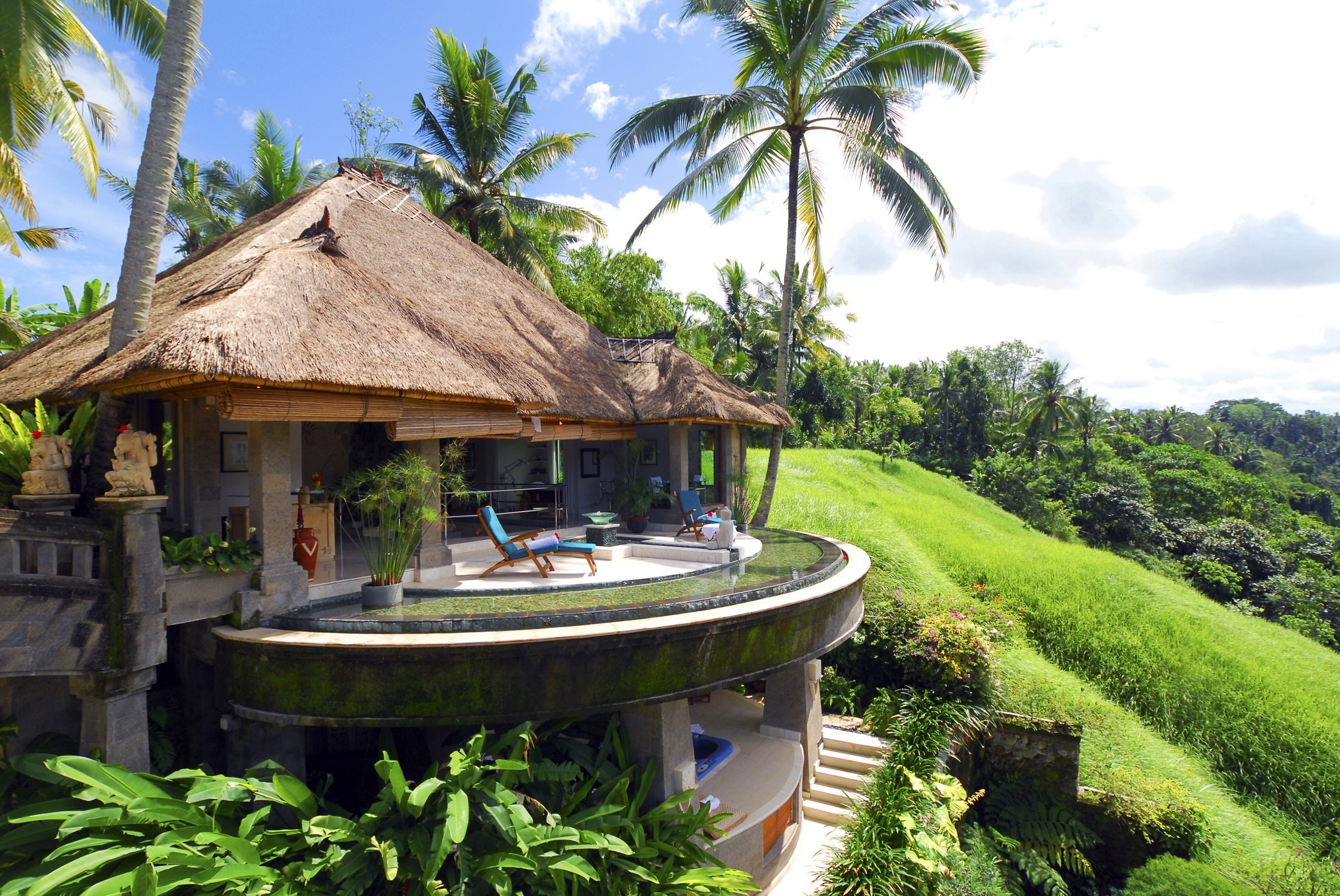 Bali architecture, Resort havens, Bungalow bliss, Urban retreats, 2440x1630 HD Desktop