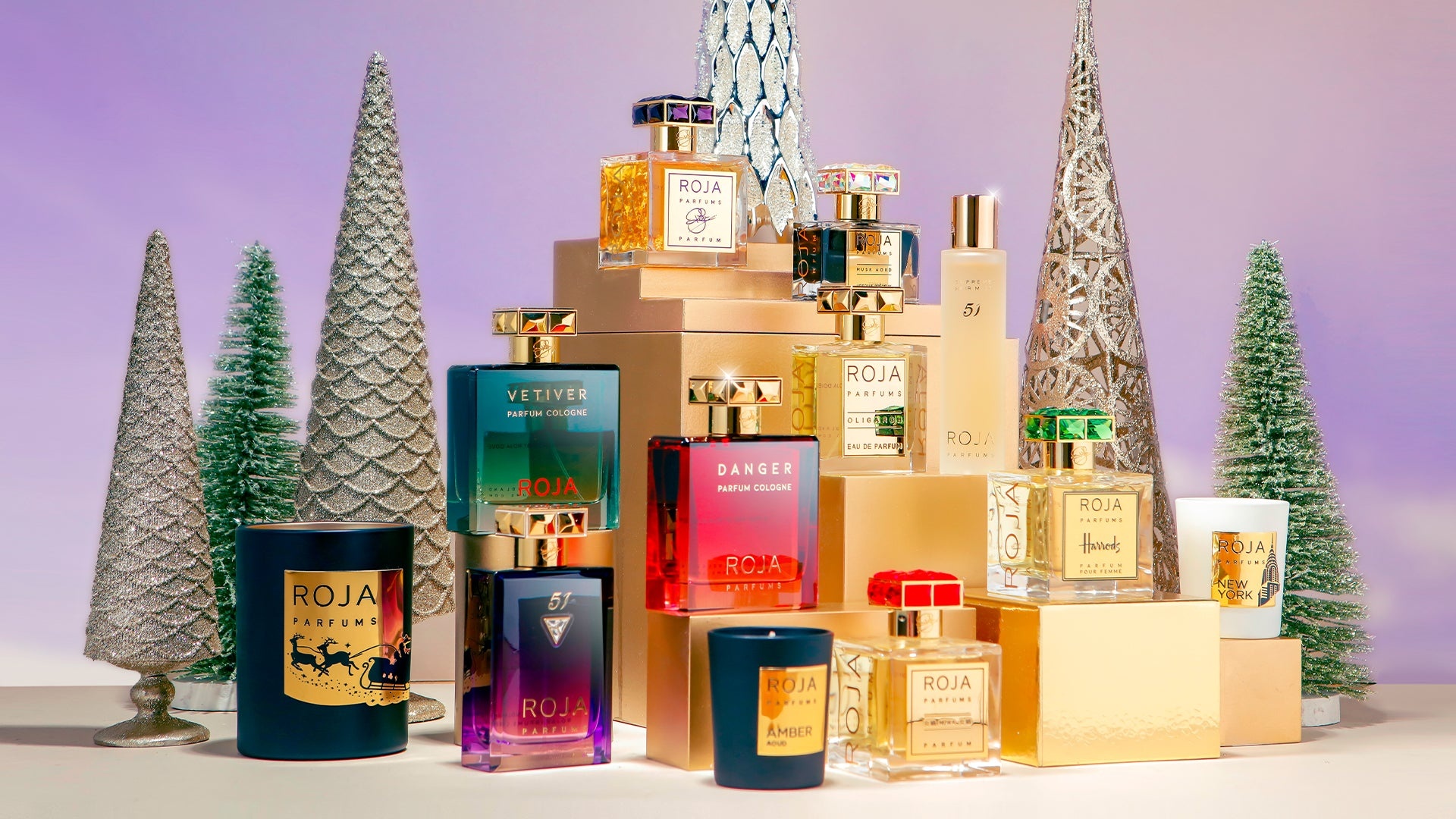 Roja Parfums, Christmas party scents, Festive fragrance, Joyful atmosphere, 1920x1080 Full HD Desktop