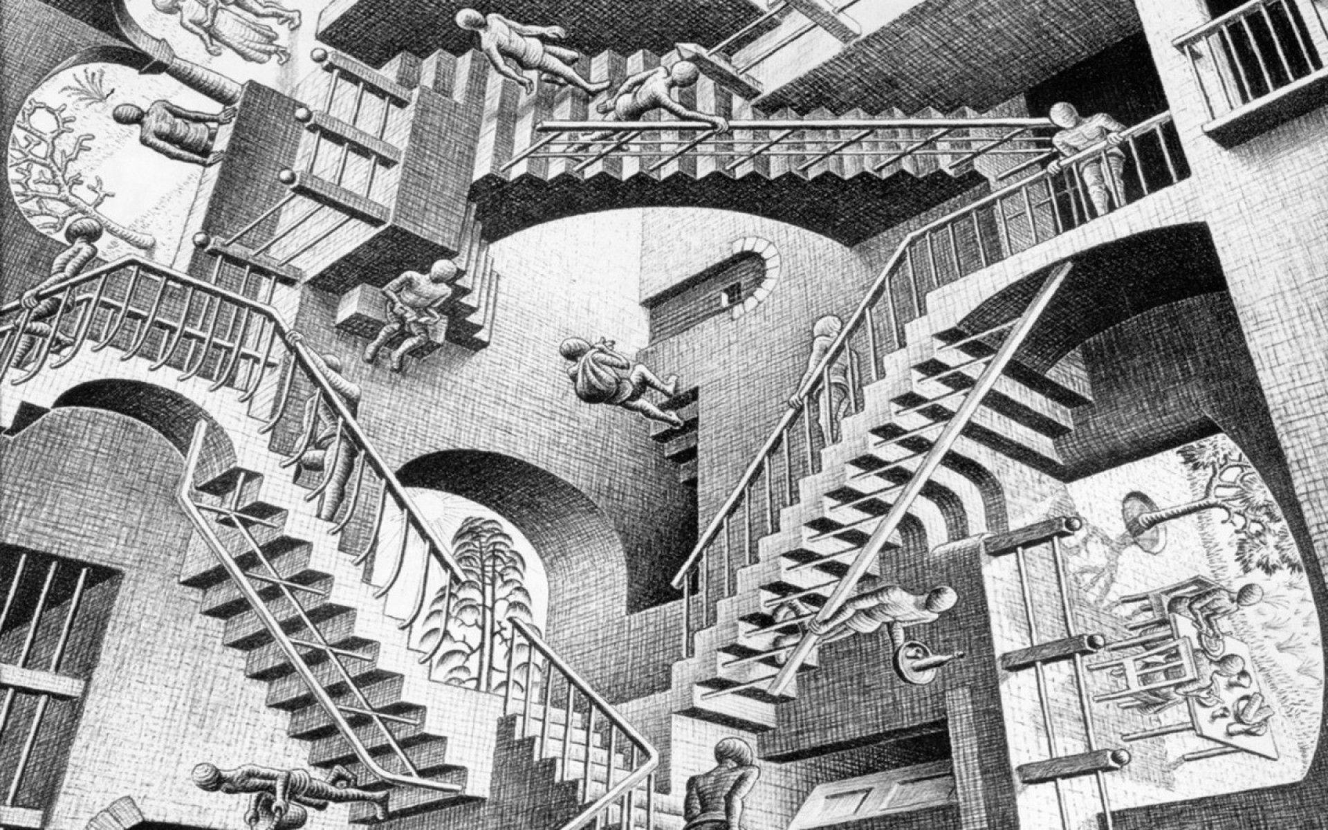M.C. Escher, Other artist, Escher wallpapers, Graphic art, 1920x1200 HD Desktop