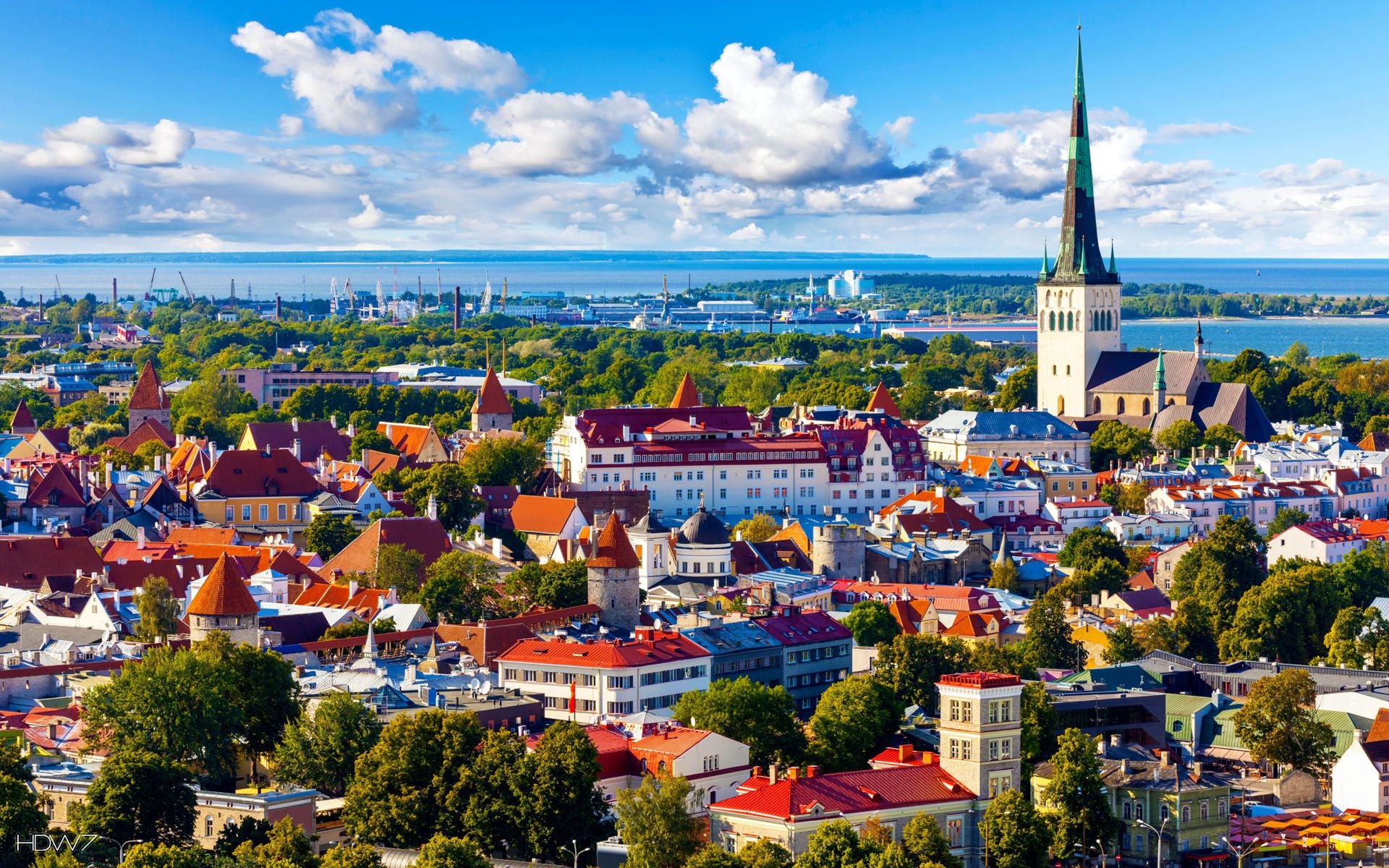 Tallinn wallpapers, Estonia landscapes, Urban city, Travel, 1920x1200 HD Desktop