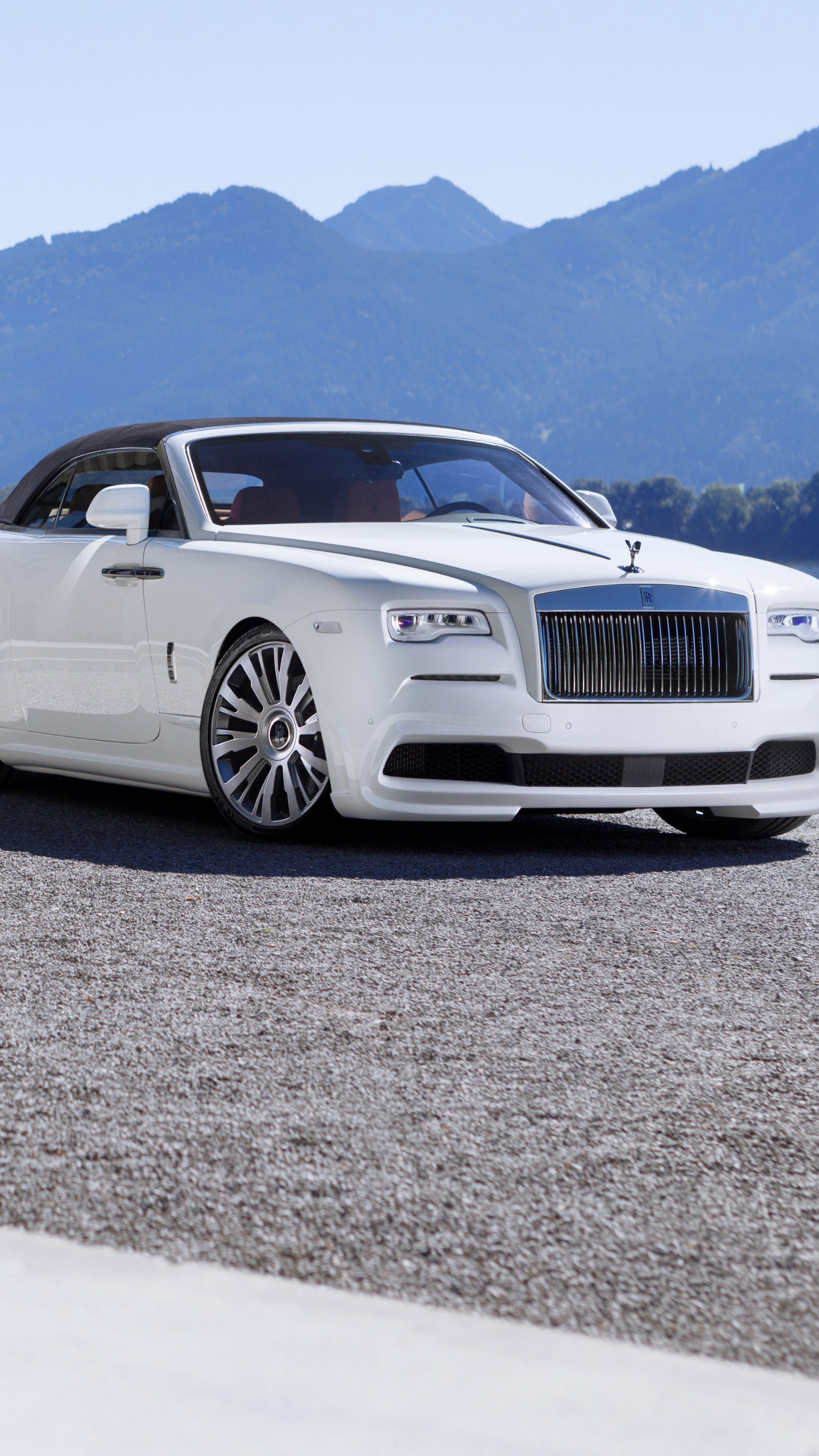 Rolls-Royce Dawn, Luxury redefined, Timeless elegance, Captivating presence, 2160x3840 4K Handy