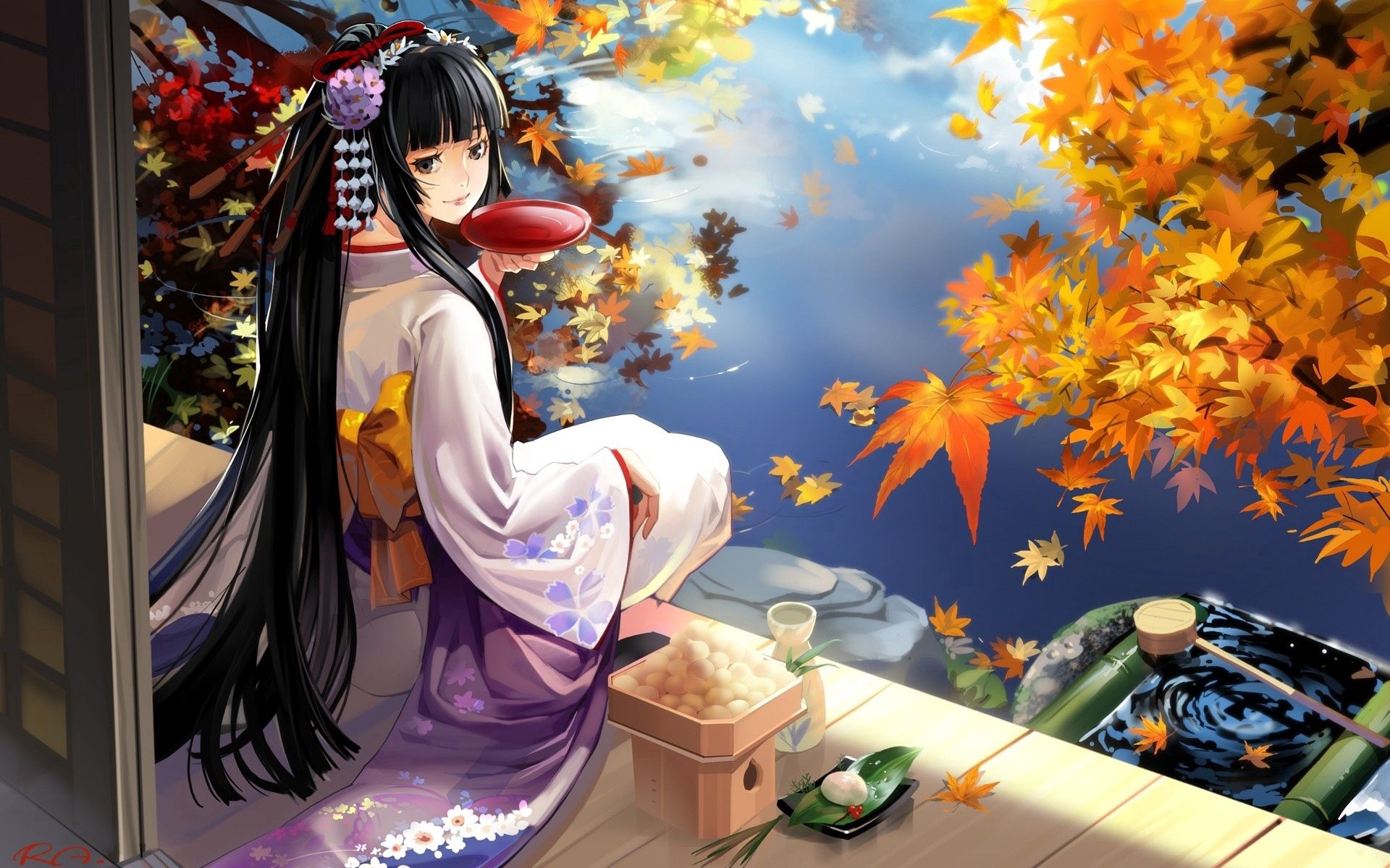 Kimono fashion, Wallpaper download, Captivating designs, Stylish backgrounds, 1920x1200 HD Desktop