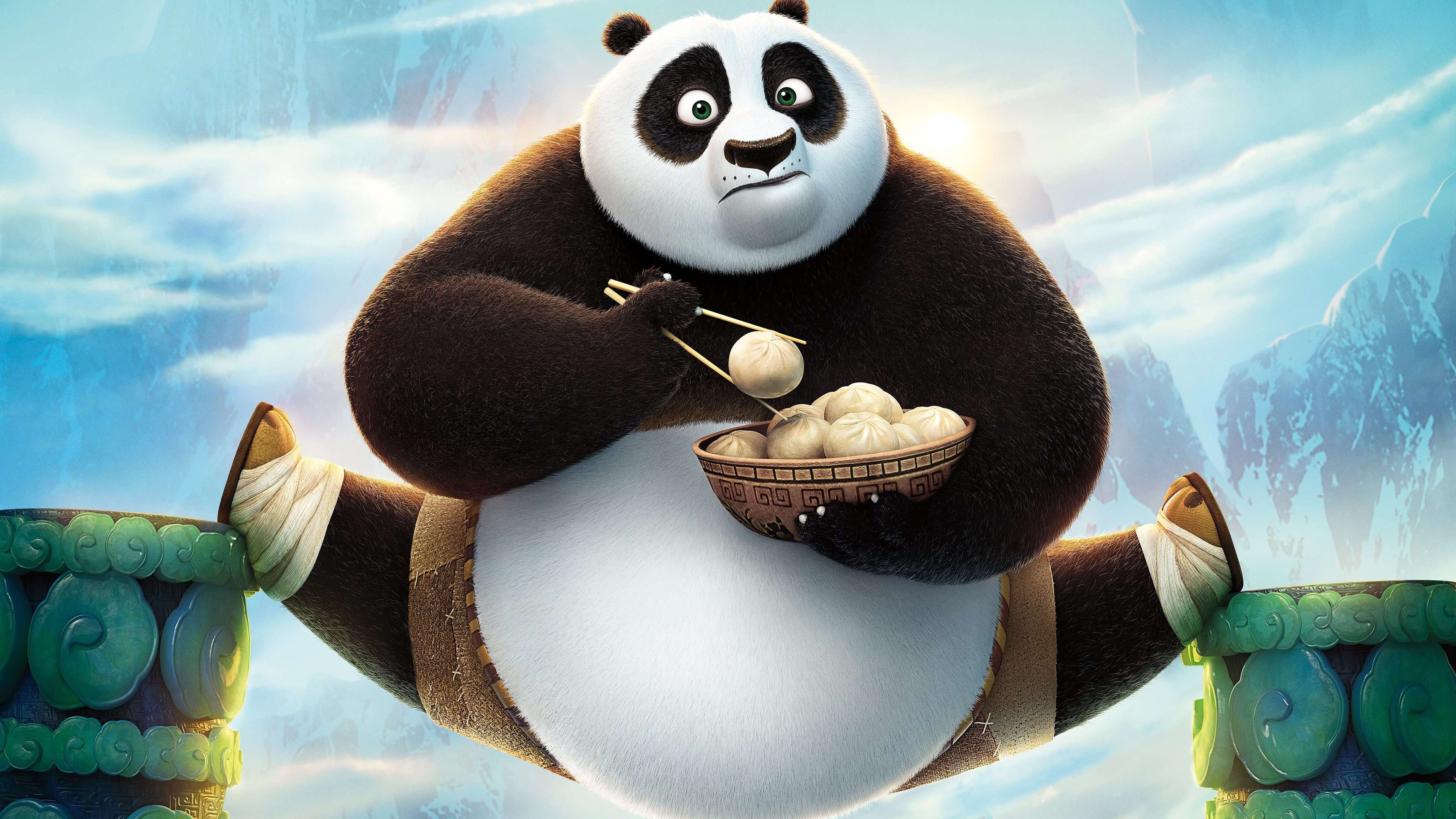 Kung Fu Panda, Kung Fu Panda 3 wallpaper, Animation movies, Cartoon movies, 3840x2160 4K Desktop
