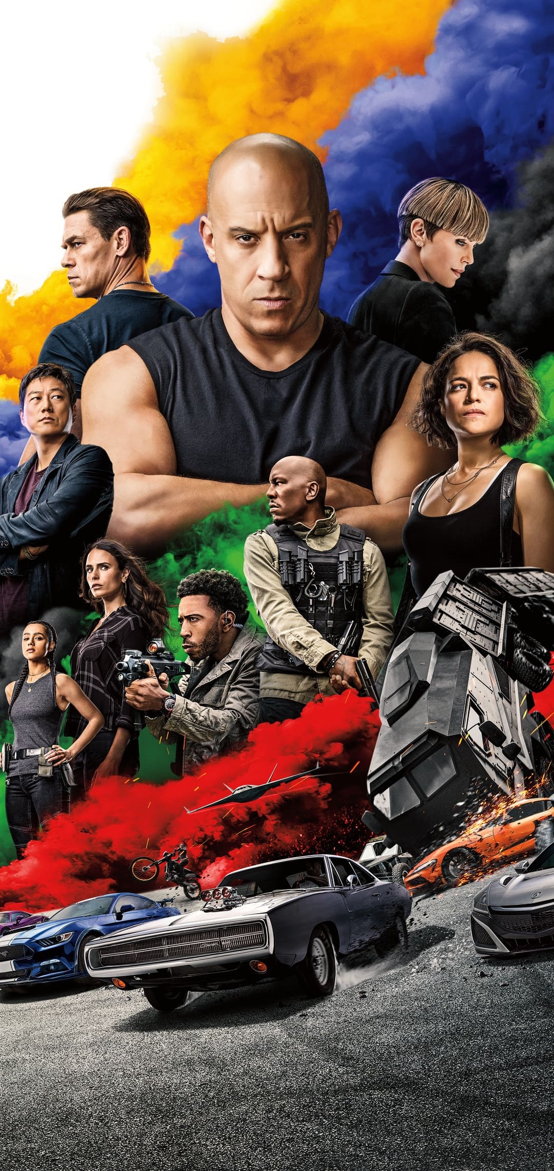 The Fast and the Furious, Fast & Furious 9, Wallpapers, 1080x2280 HD Handy