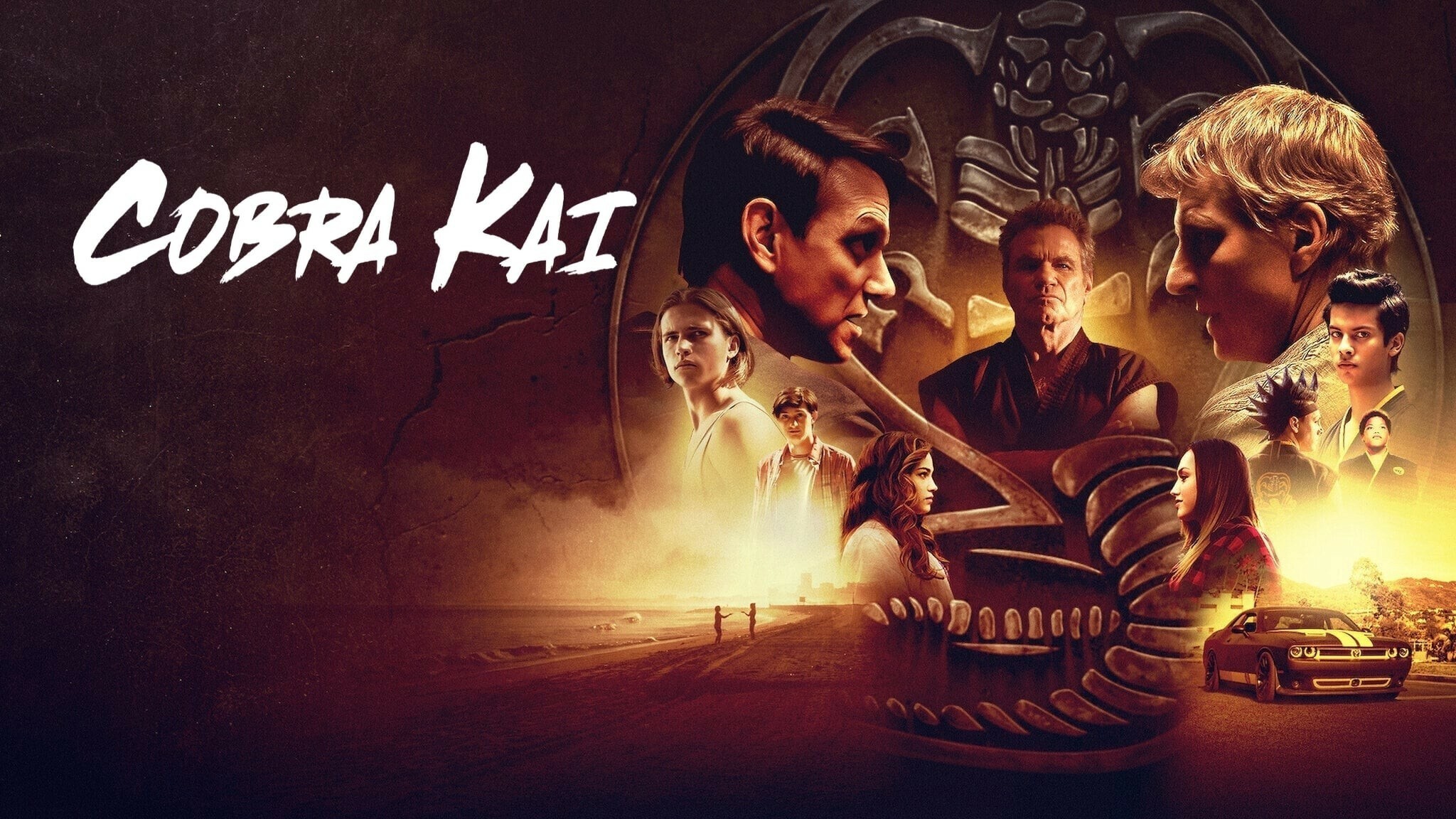 Cobra Kai (TV Series): The third season was released on January 1, 2021. 2050x1160 HD Wallpaper.
