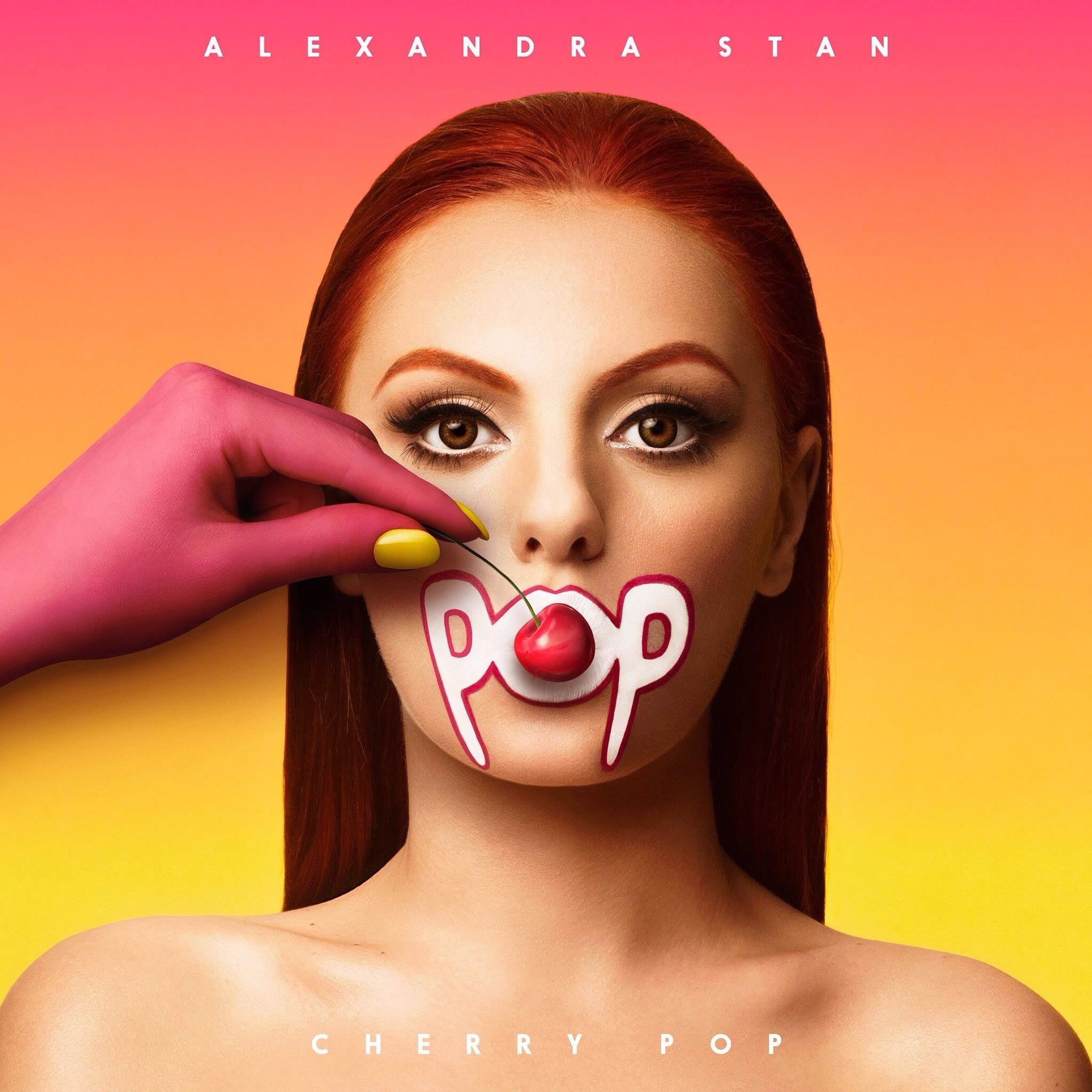Alexandra Stan, Cherry Pop, Music Flyer, 2050x2050 HD Phone