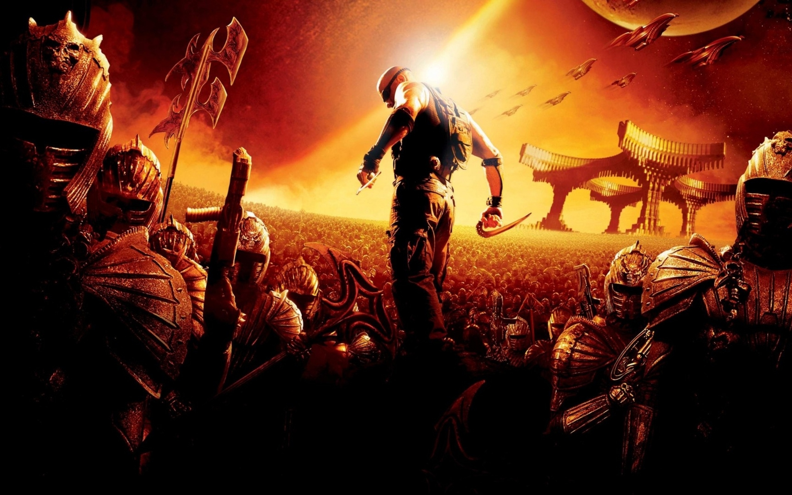 Riddick, chronicles of Riddick wallpaper, HD, art, 2560x1600 HD Desktop