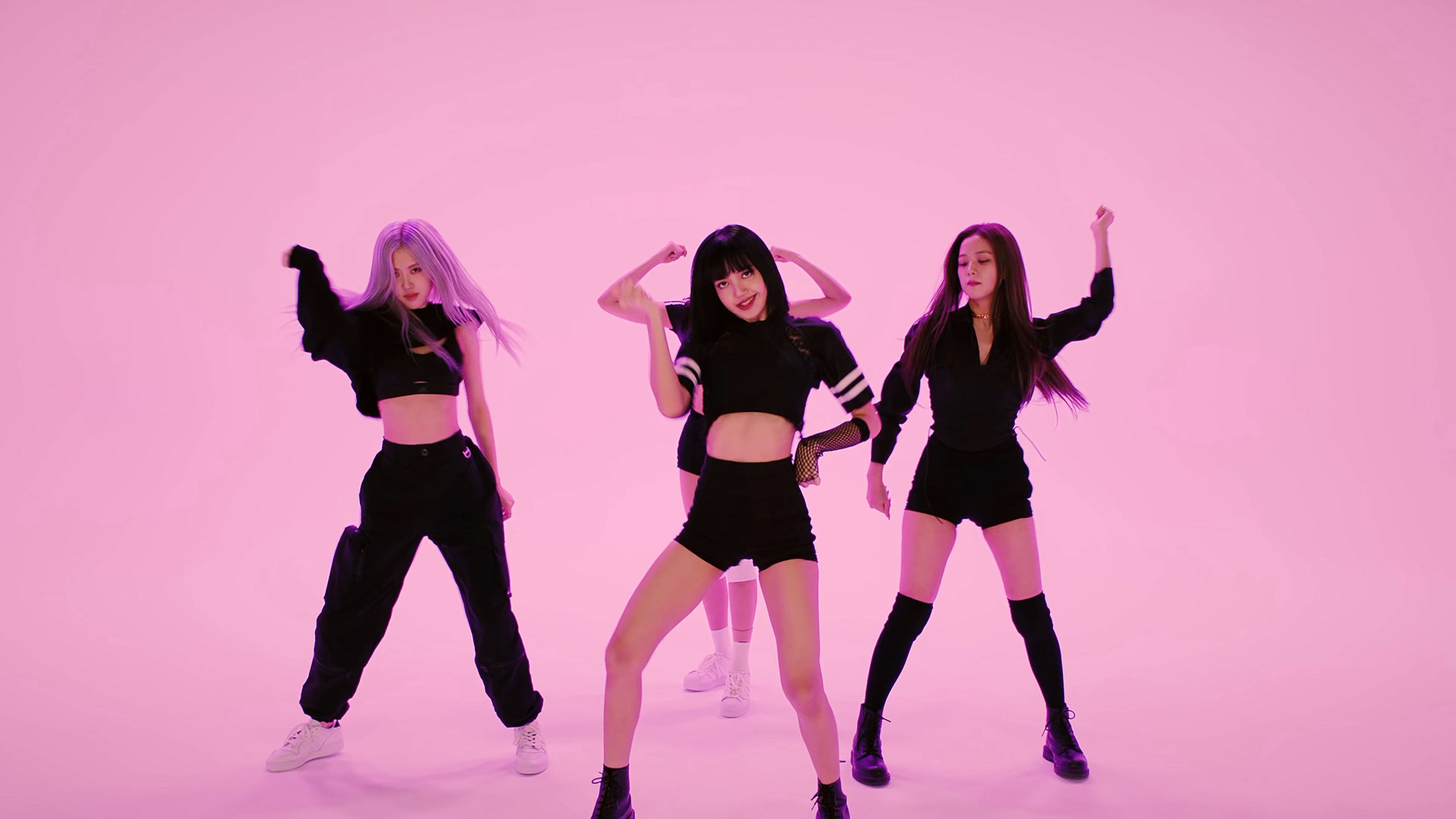 Popping Dance: Blackpink, How you like that, Dance performance, A style of dance that started in the late 1960s. 3840x2160 4K Wallpaper.