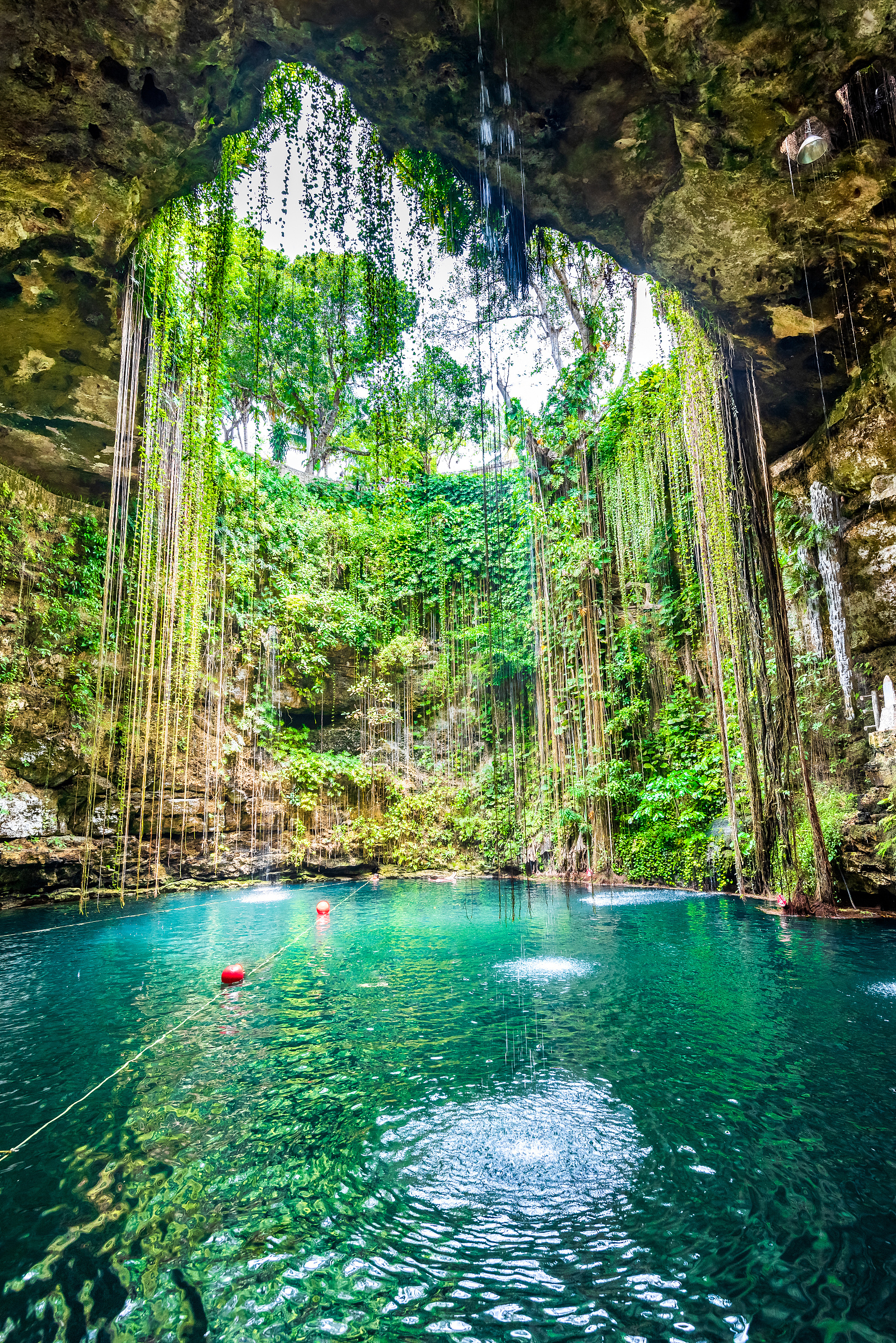 Ik Kil Cenote, Must-see attraction, Enchanting lagoon, Nearby wonders, 1670x2500 HD Handy