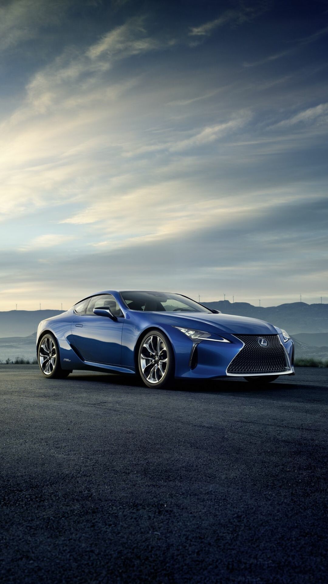 Lexus: Flagship coupe, LC 500, 5.0-liter V8 petrol engine. 1080x1920 Full HD Background.