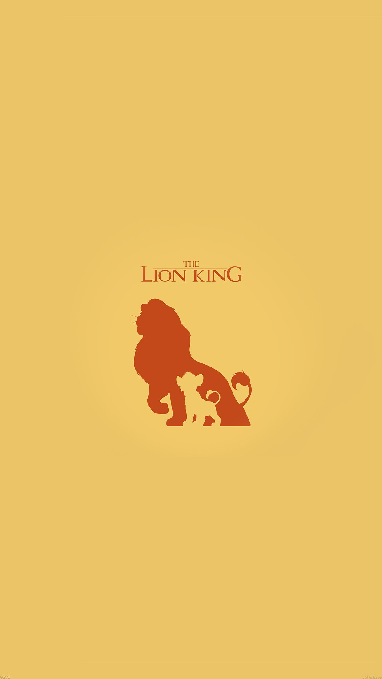 The Lion King: The prequel to Disney's 2019 "live-action" remake of the animated classic, Minimalistic. 1250x2210 HD Wallpaper.