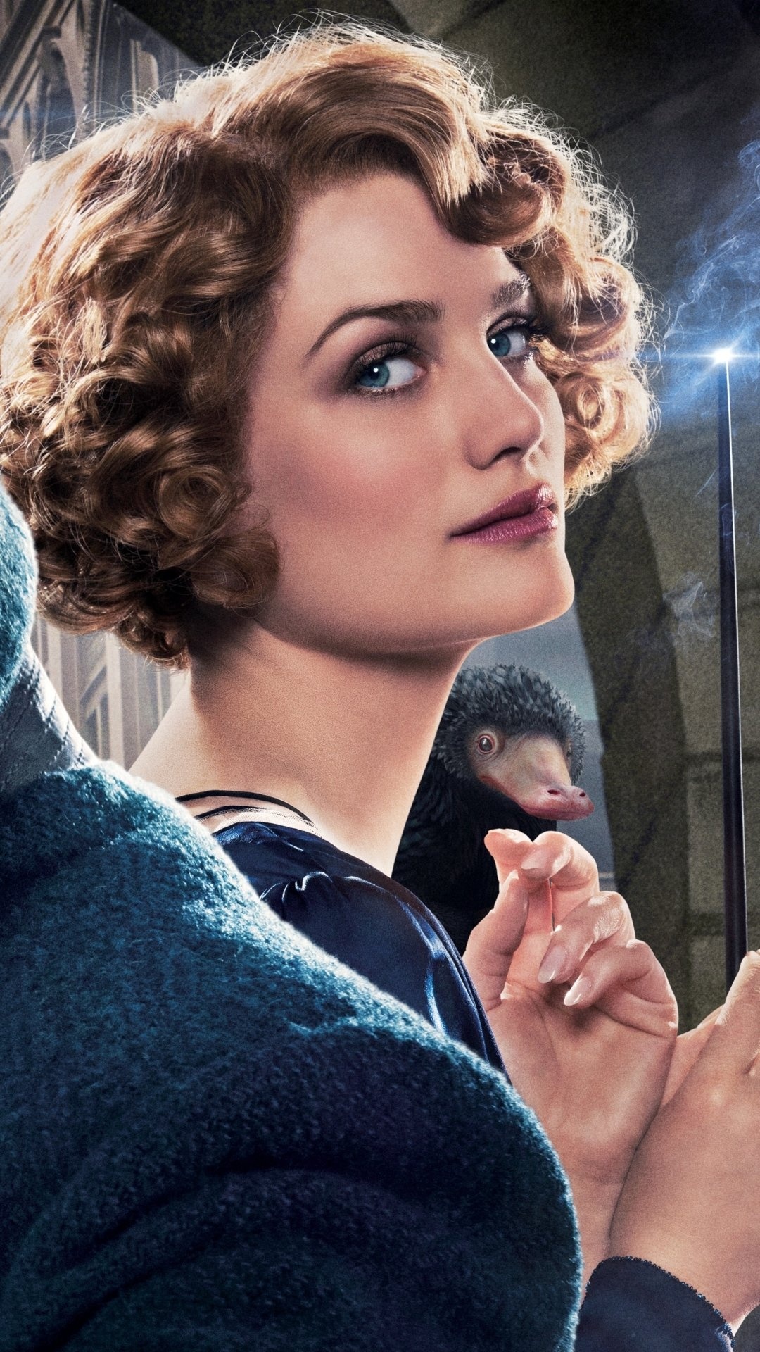 Movie, Fantastic Beasts, Where to Find Them, Alison Sudol, 1080x1920 Full HD Handy