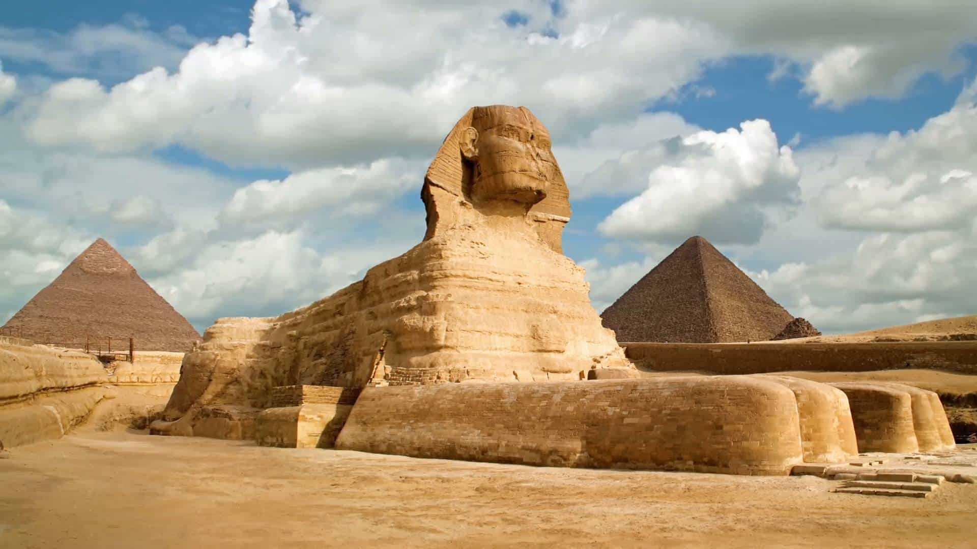 The Great Sphinx, Giza pyramids, Sphinx Egypt, Travel destinations, 1920x1080 Full HD Desktop