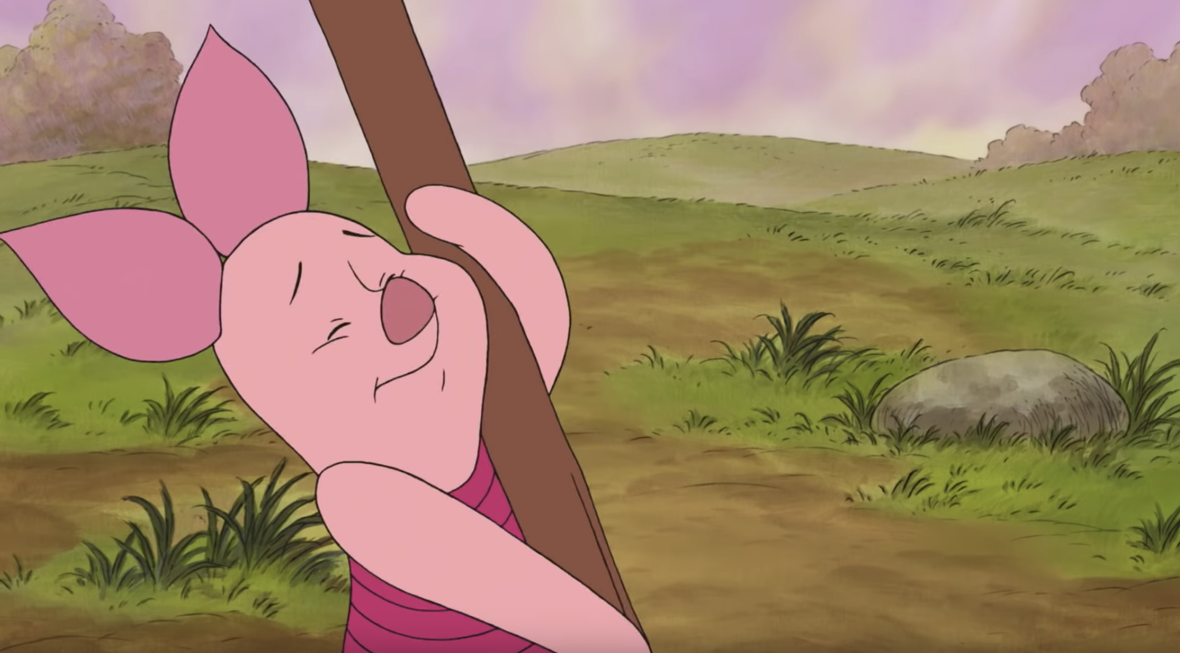 Piglet, Animation, Winnie-the-Pooh, Ranking characters, 2340x1300 HD Desktop