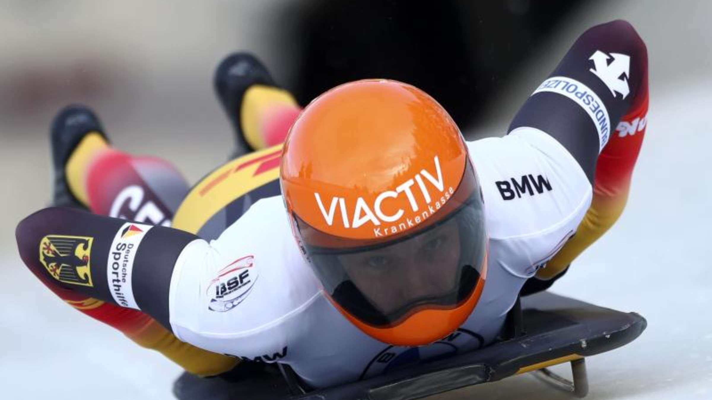 Skeleton (Sport): Tina Hermann, A German winter activity athlete and a four-time World champion. 2400x1350 HD Wallpaper.