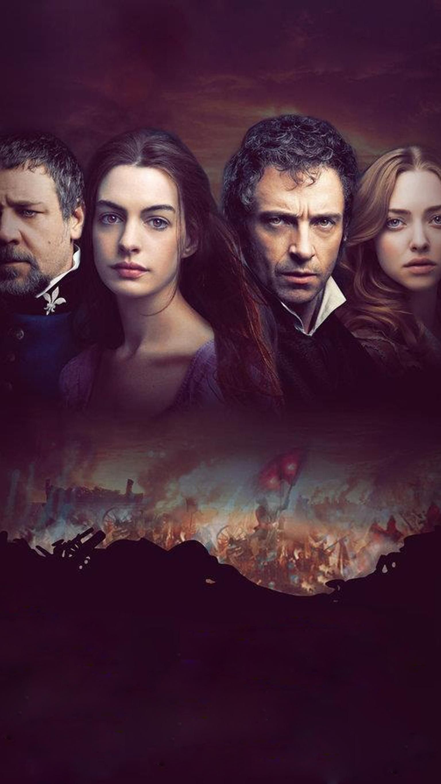 Les Miserables: Adapted from the 1862 French novel of the same name by Victor Hugo. 1540x2740 HD Wallpaper.