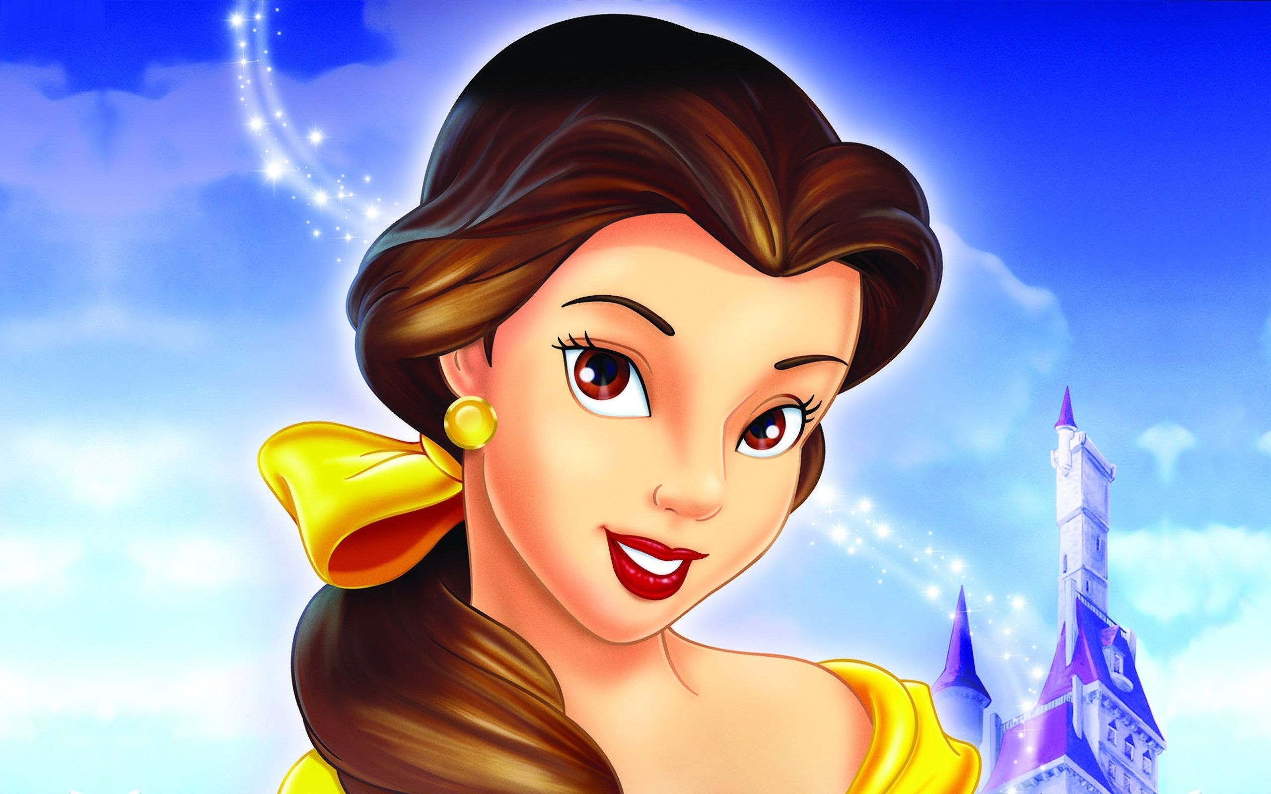 Belle, Disney princess wallpaper, 2560x1600 HD Desktop