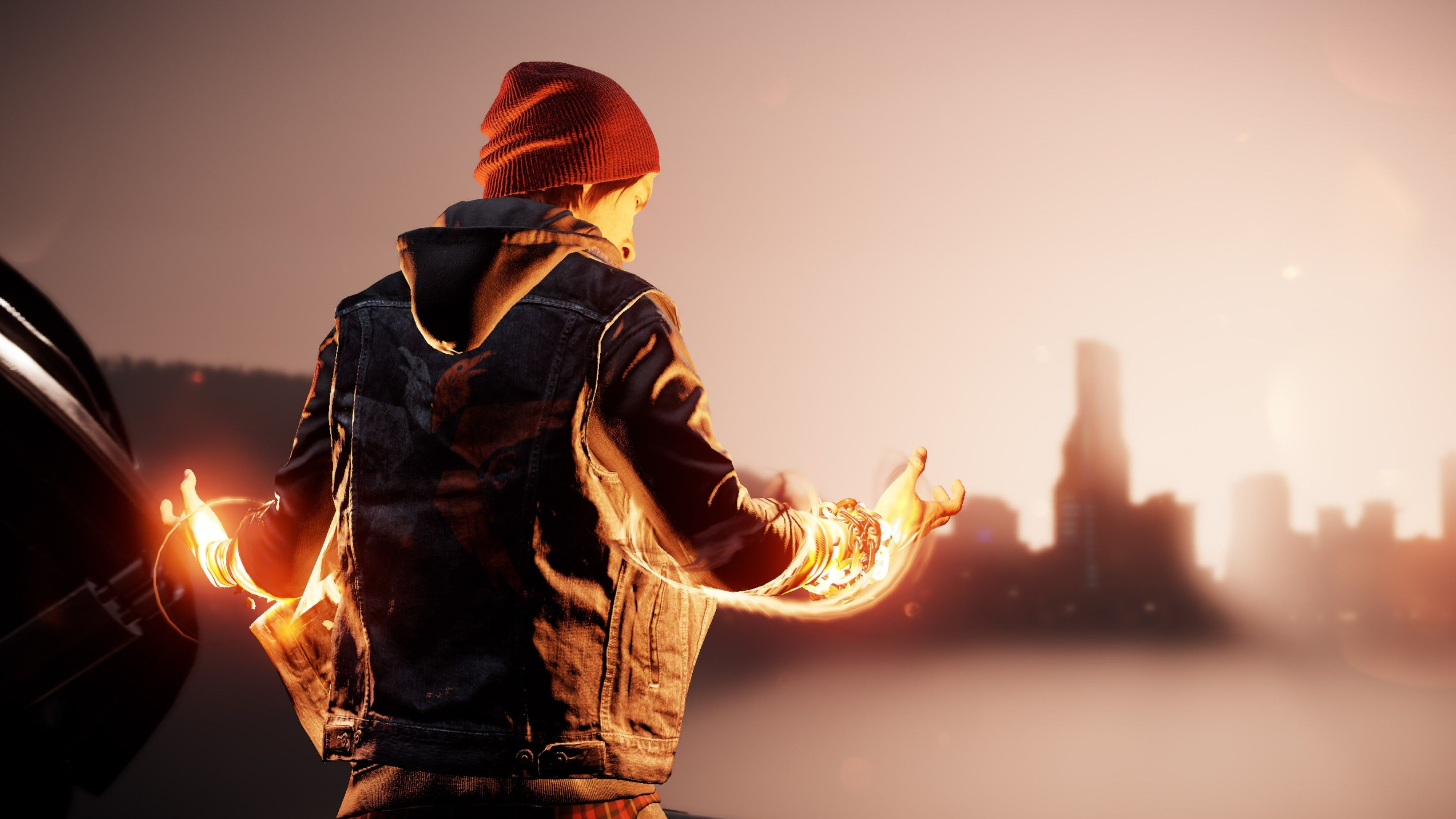 inFAMOUS: Second Son, Striking wallpapers, Captivating backgrounds, Gaming aesthetics, 3670x2070 HD Desktop