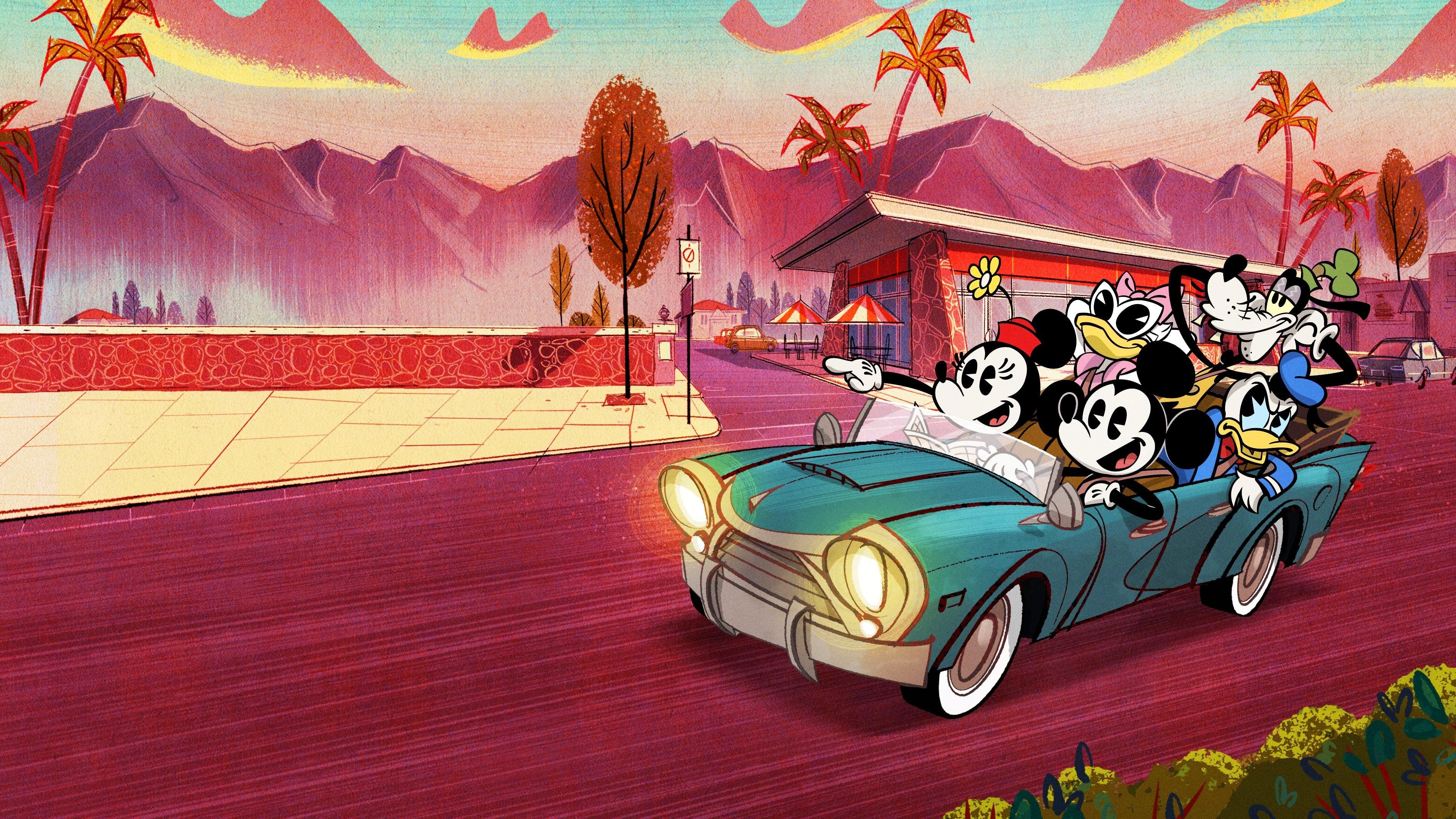 The Wonderful World of Mickey Mouse, 2020 TV series, Exciting adventures, 3840x2160 4K Desktop