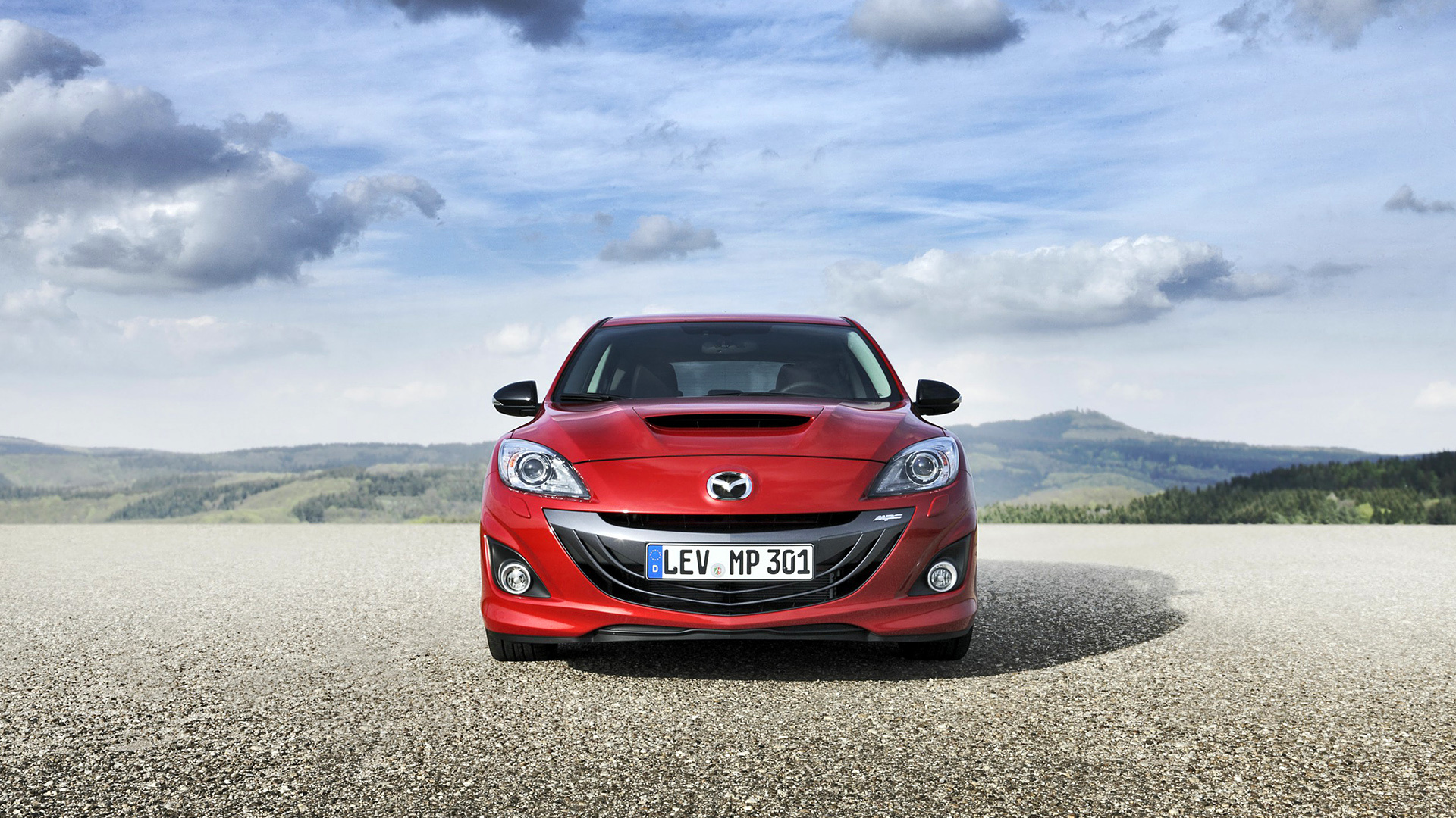 Mazda 3, MPS model, Attention to detail, Stunning front view, 1920x1080 Full HD Desktop