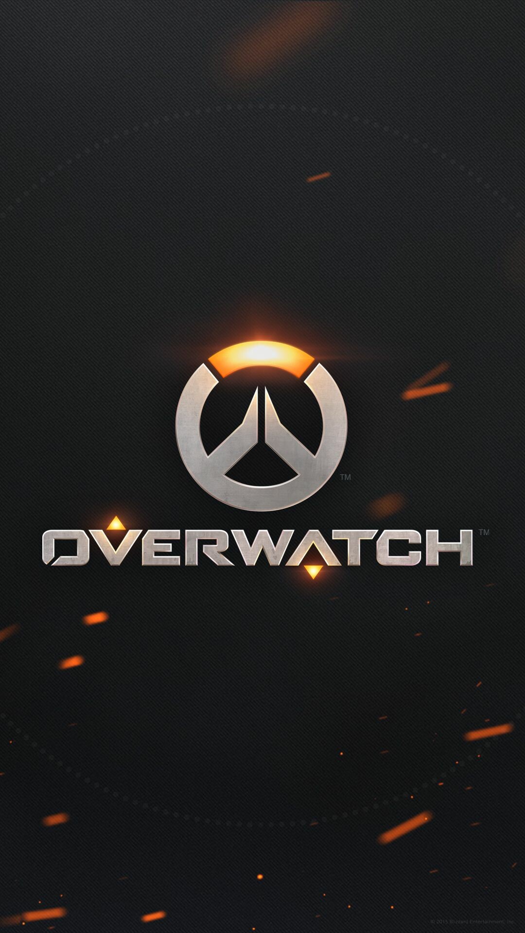 Overwatch: The video game features two teams of six players each. 1080x1920 Full HD Background.
