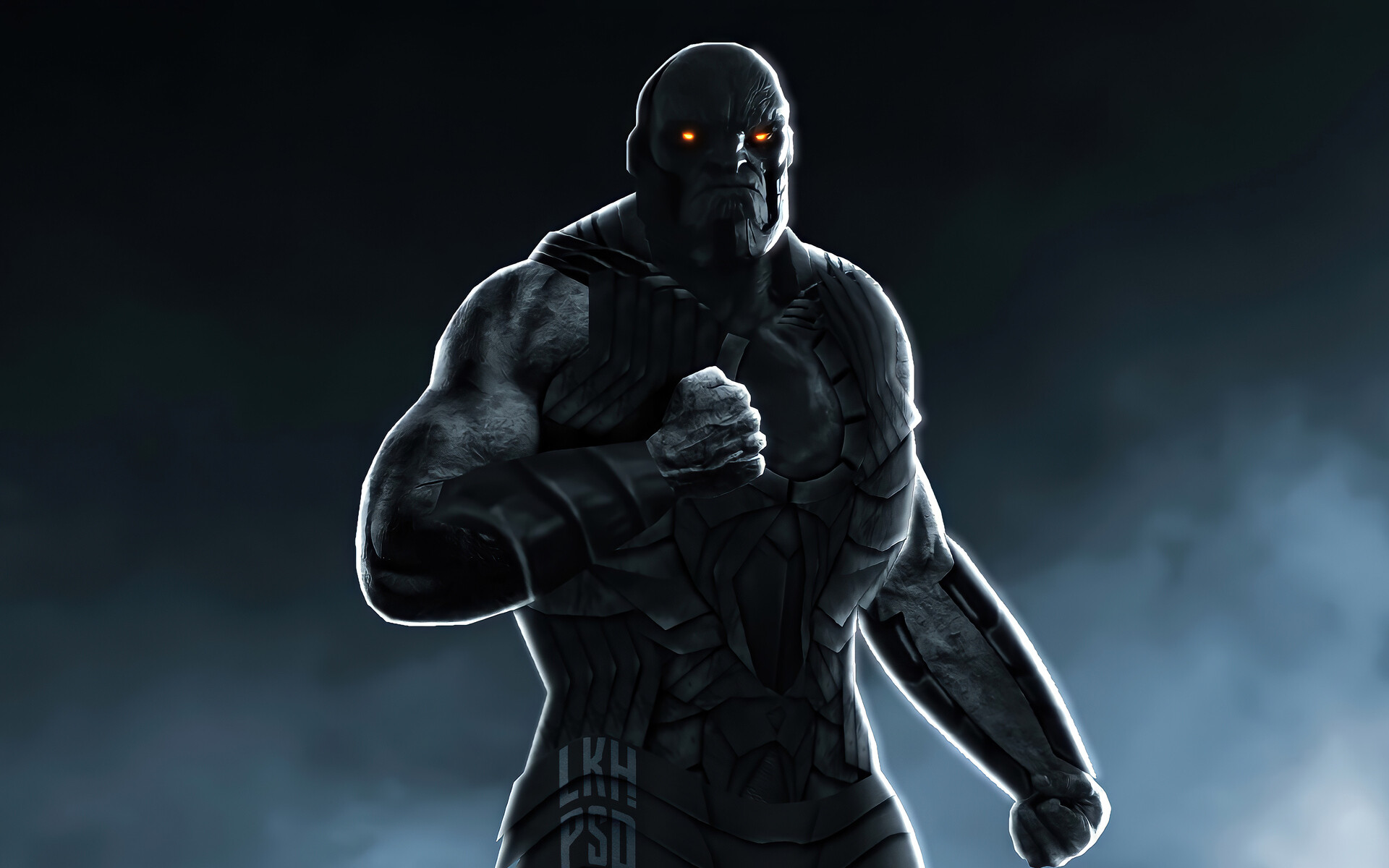 DC Villain: Darkseid, The tyrannical ruler of Apokolips, DCU. 1920x1200 HD Background.
