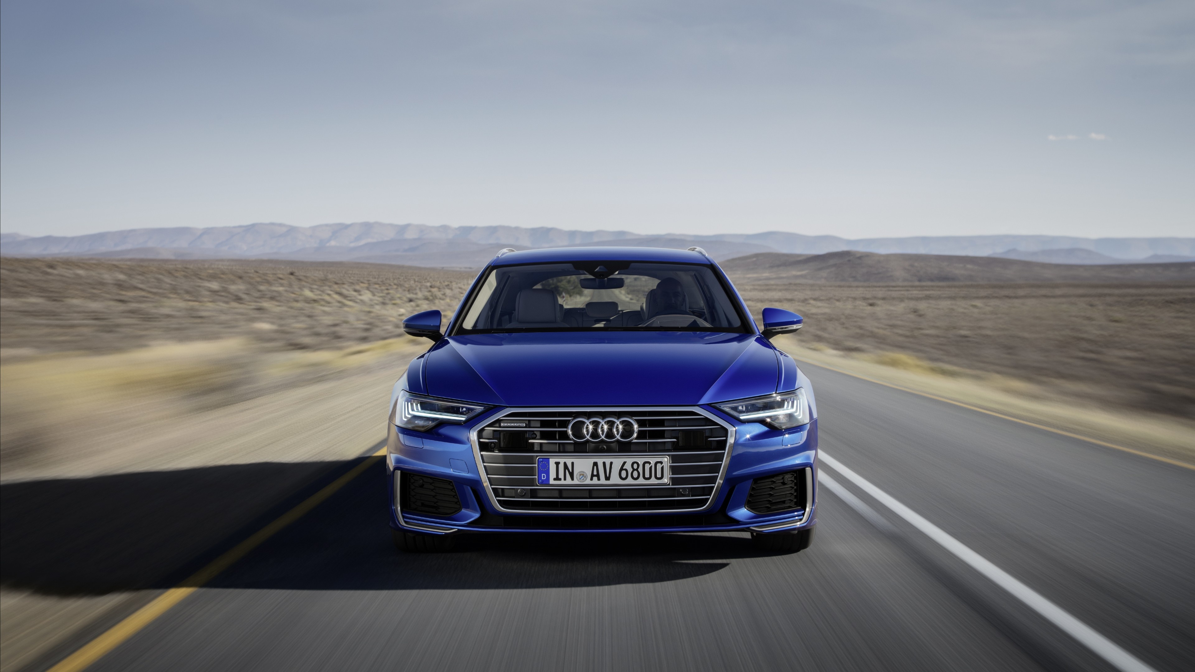 Audi A6, Avant in motion, 5K car wallpapers, Perfect balance of sportiness and sophistication, 3840x2160 4K Desktop