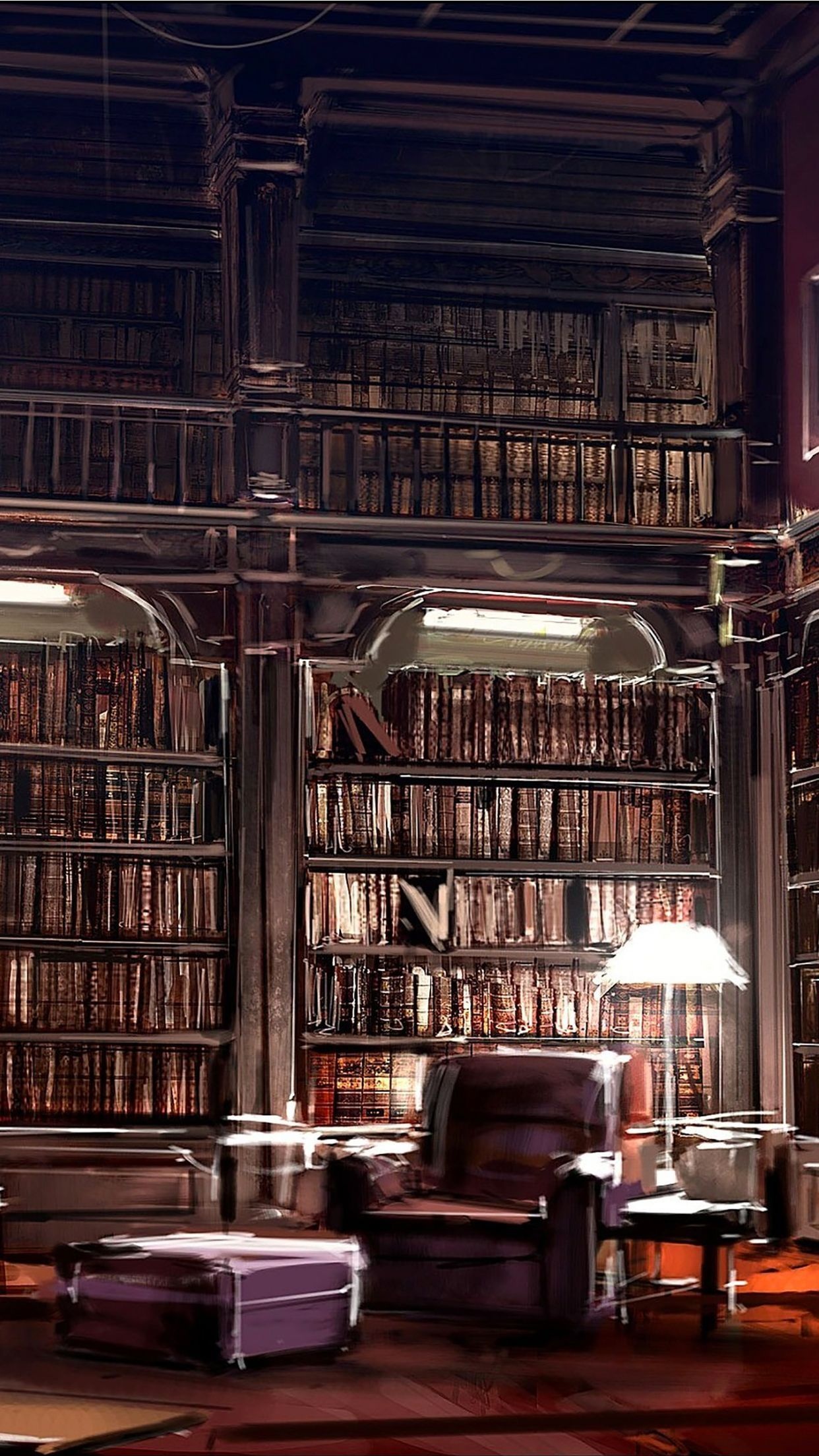 Library, Wallpapers, Backgrounds, Knowledge, 1250x2210 HD Phone