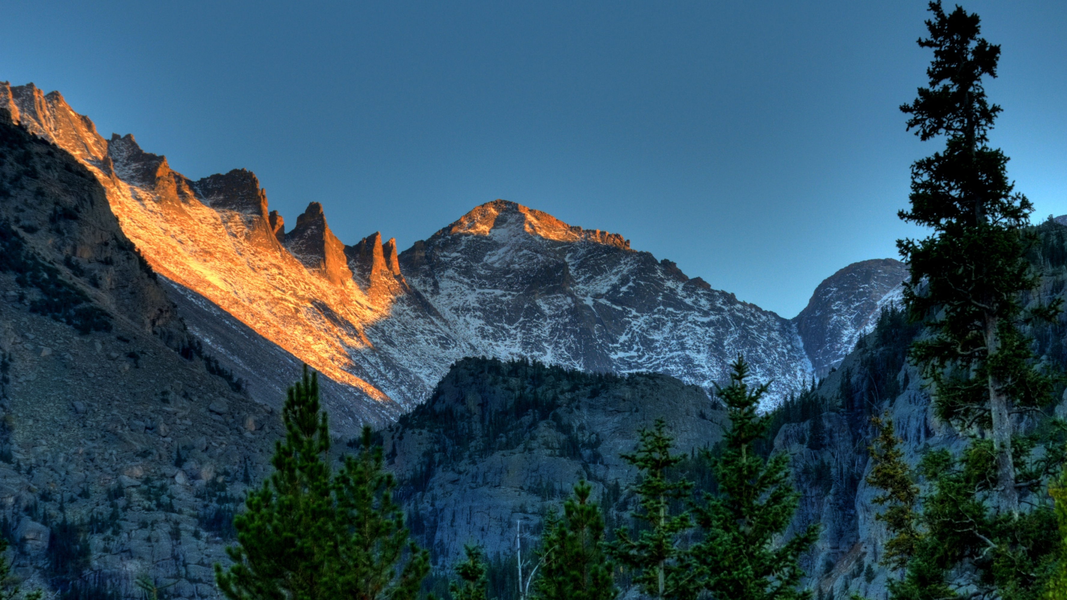 Rocky Mountains, John Cunningham, HD, 3560x2000 HD Desktop