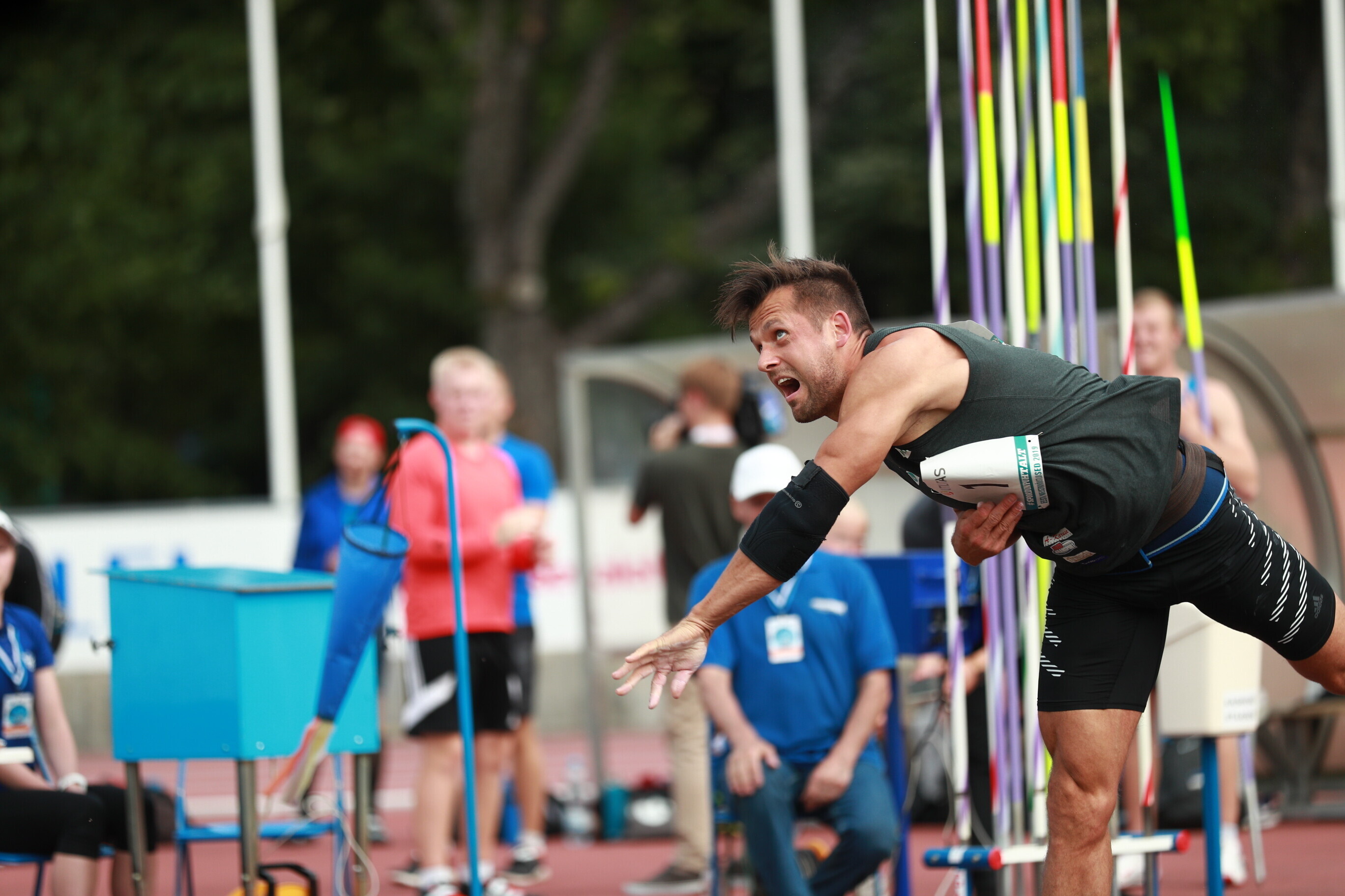 Magnus Kirt, Sportsman, Javelin throw, National Championships, 2740x1830 HD Desktop