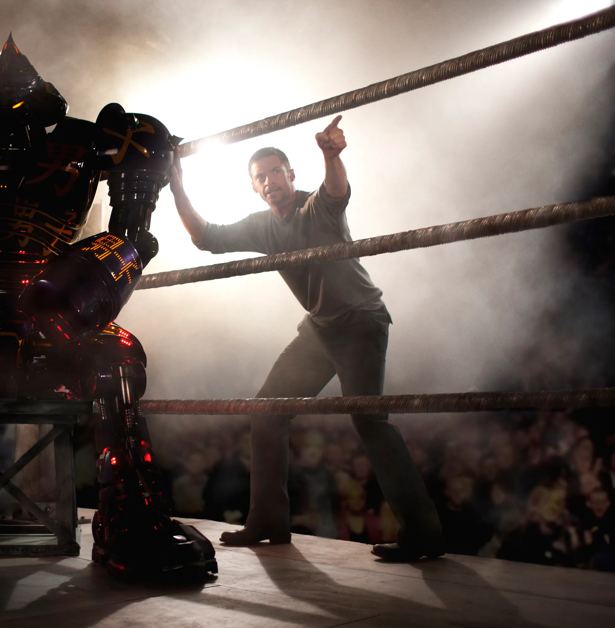 Real Steel: Robot boxing film, Machines replace humans as prizefighting combatants. 2000x2050 HD Wallpaper.