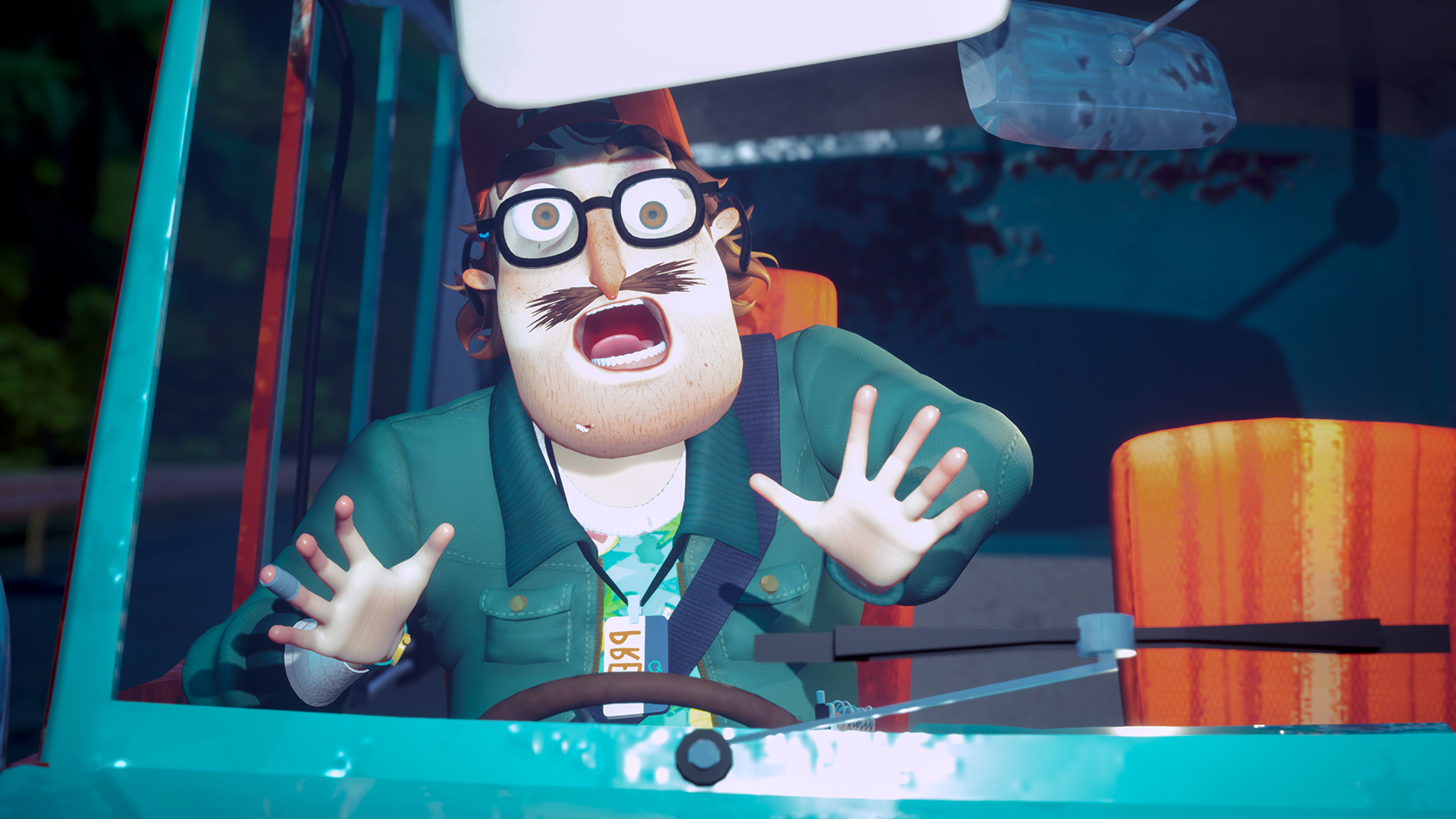 Hello Neighbor 2 (Game): A local journalist named Quentin, A central protagonist. 1920x1080 Full HD Wallpaper.