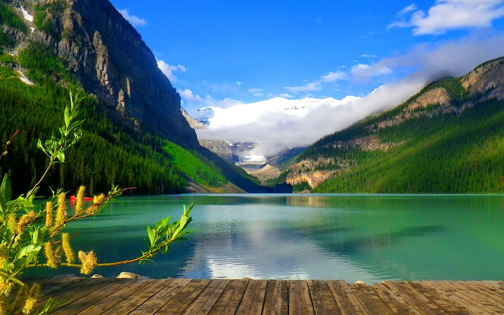 Lake Louise, Desktop wallpapers, Inspiring views, Stunning landscapes, 1920x1200 HD Desktop