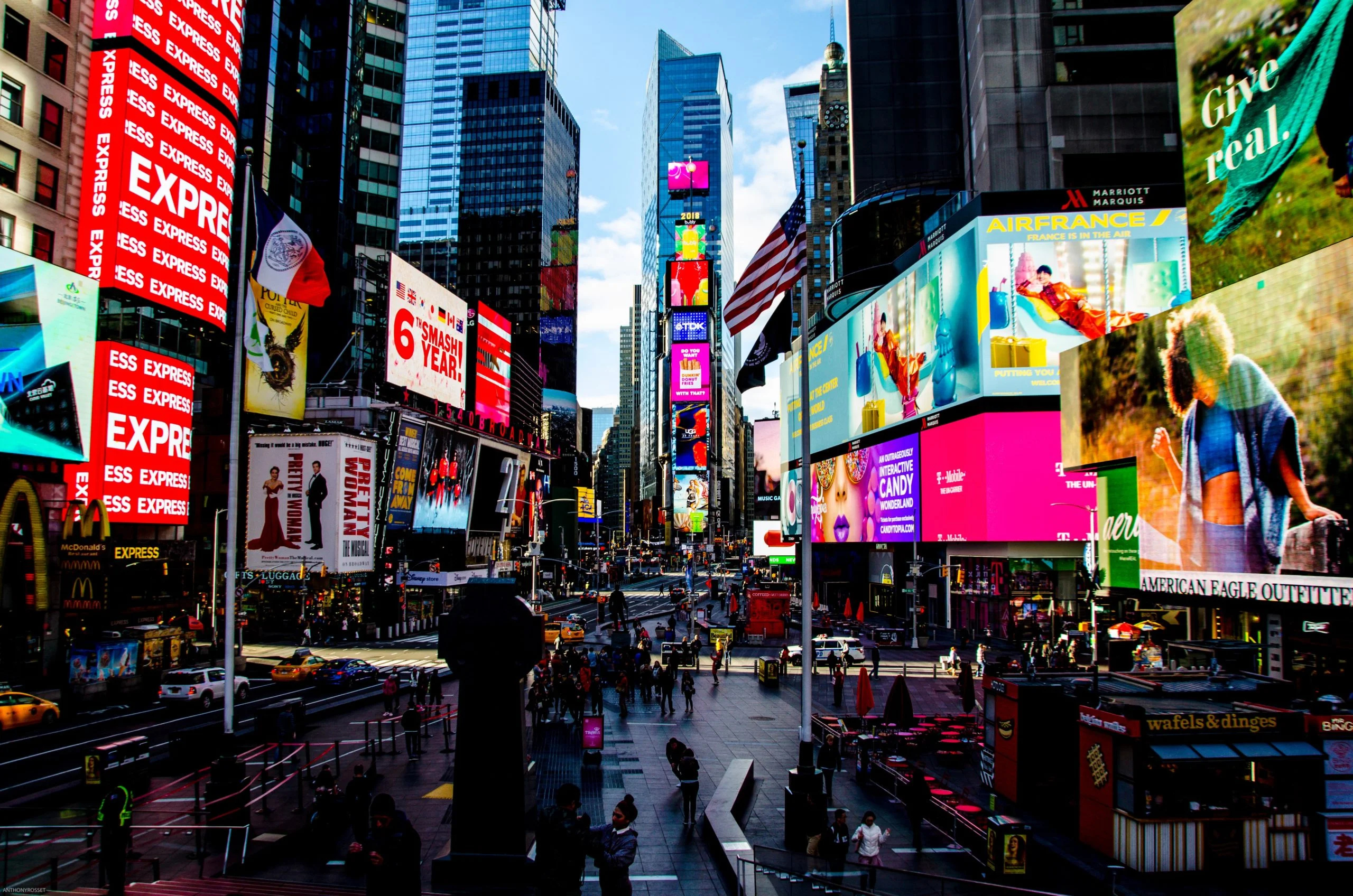 Times Square, Travels, Top bars, Worlds best bars, 2560x1700 HD Desktop