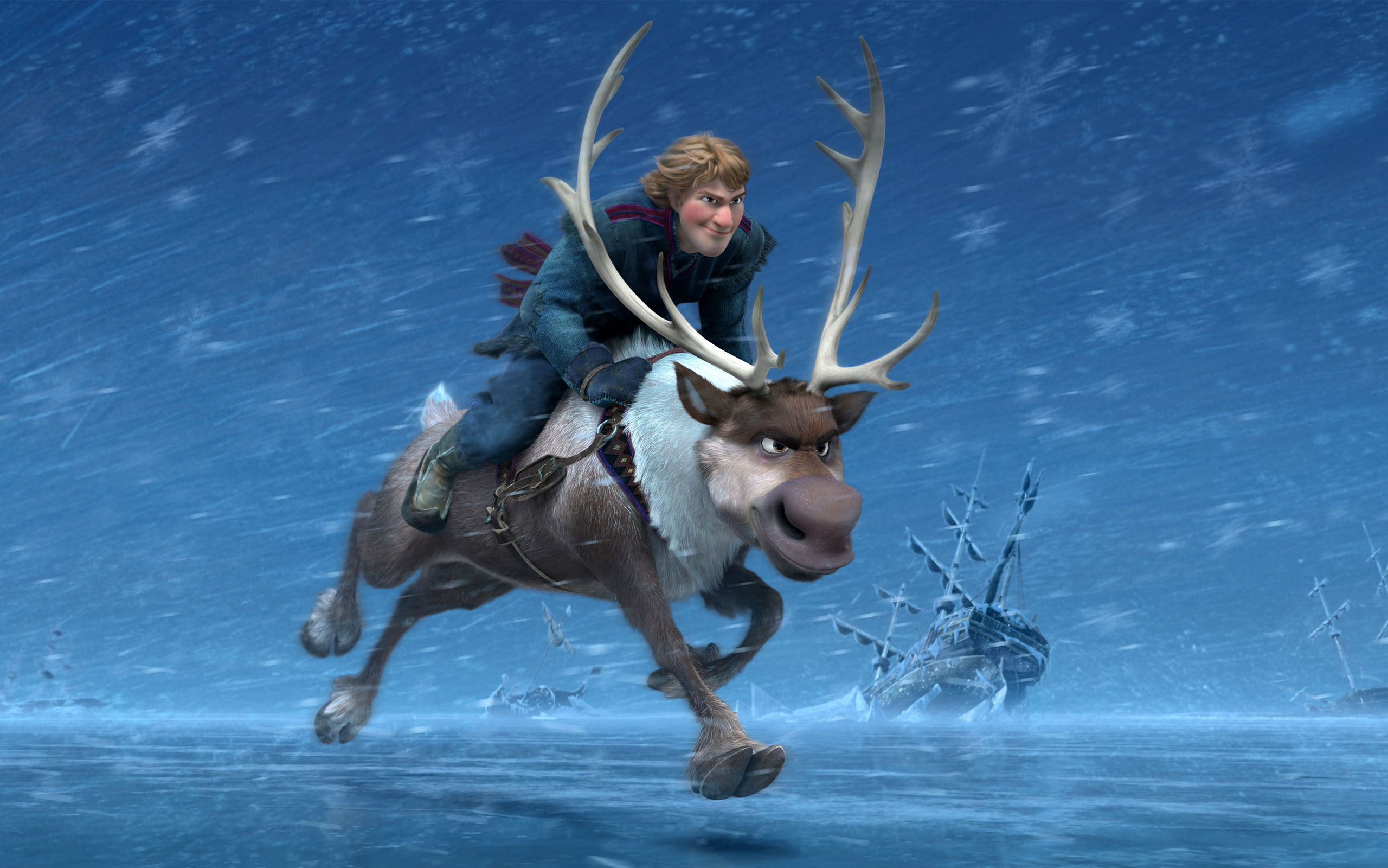 Sven, Frozen Animation, Wallpapers, 2560x1600 HD Desktop