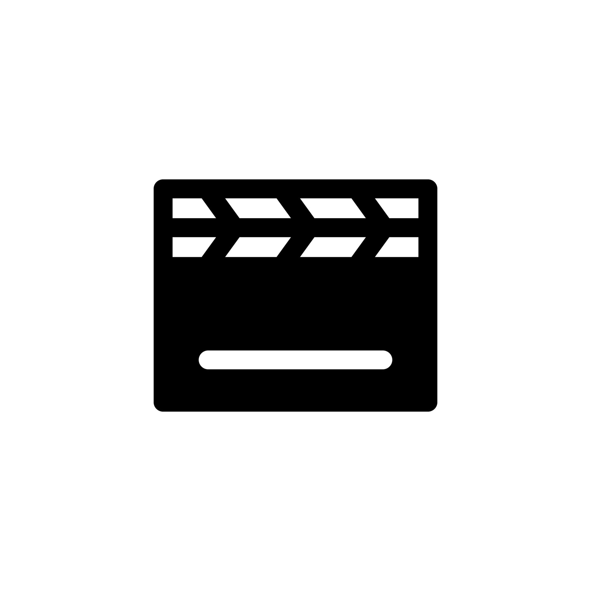 Clapperboard, Icon design, Action cinematography, Multimedia, 1920x1920 HD Phone