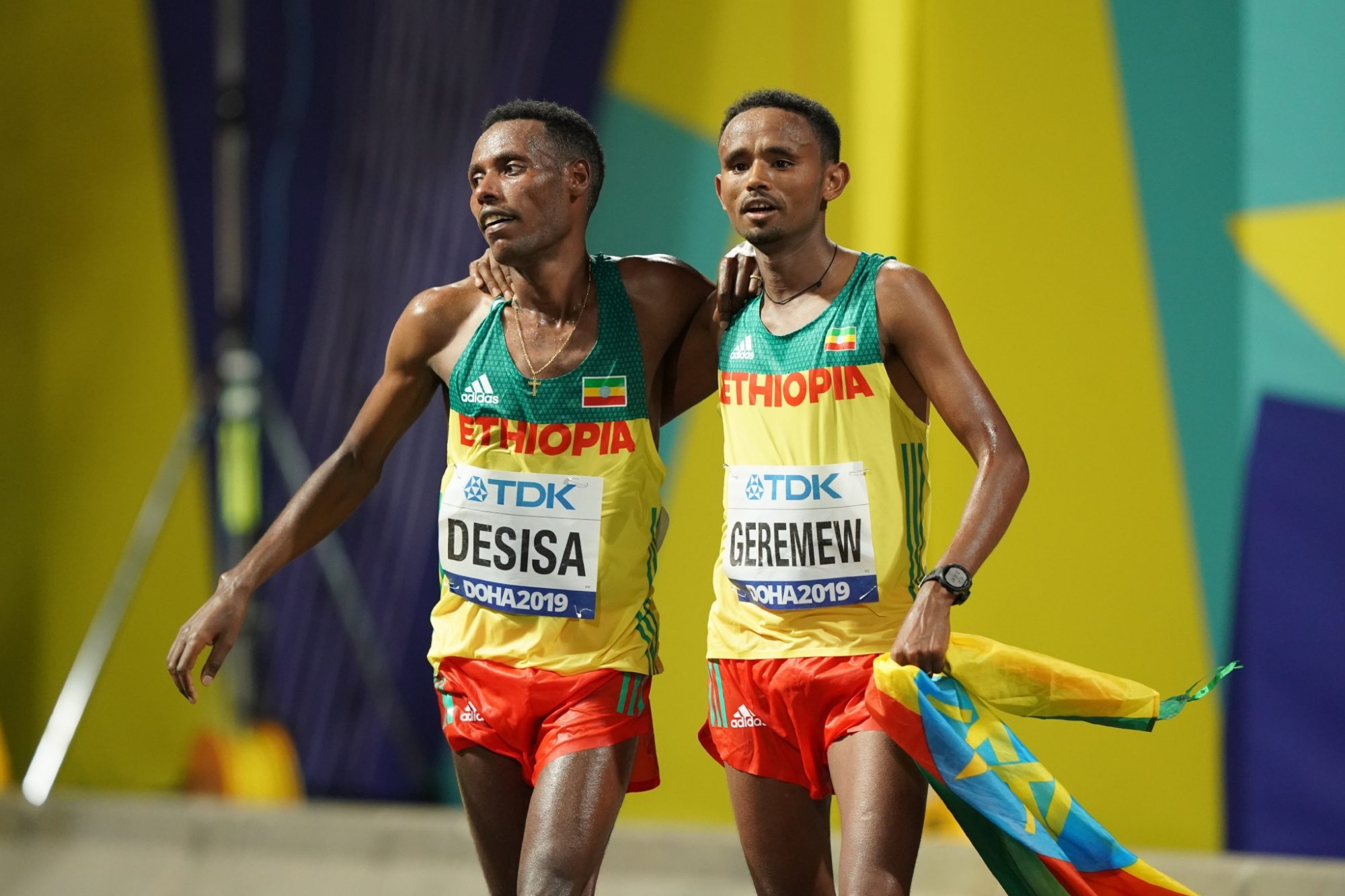 Lelisa Desisa, Redemption in Doha, Marathon gold, Athletics Africa coverage, 2000x1340 HD Desktop
