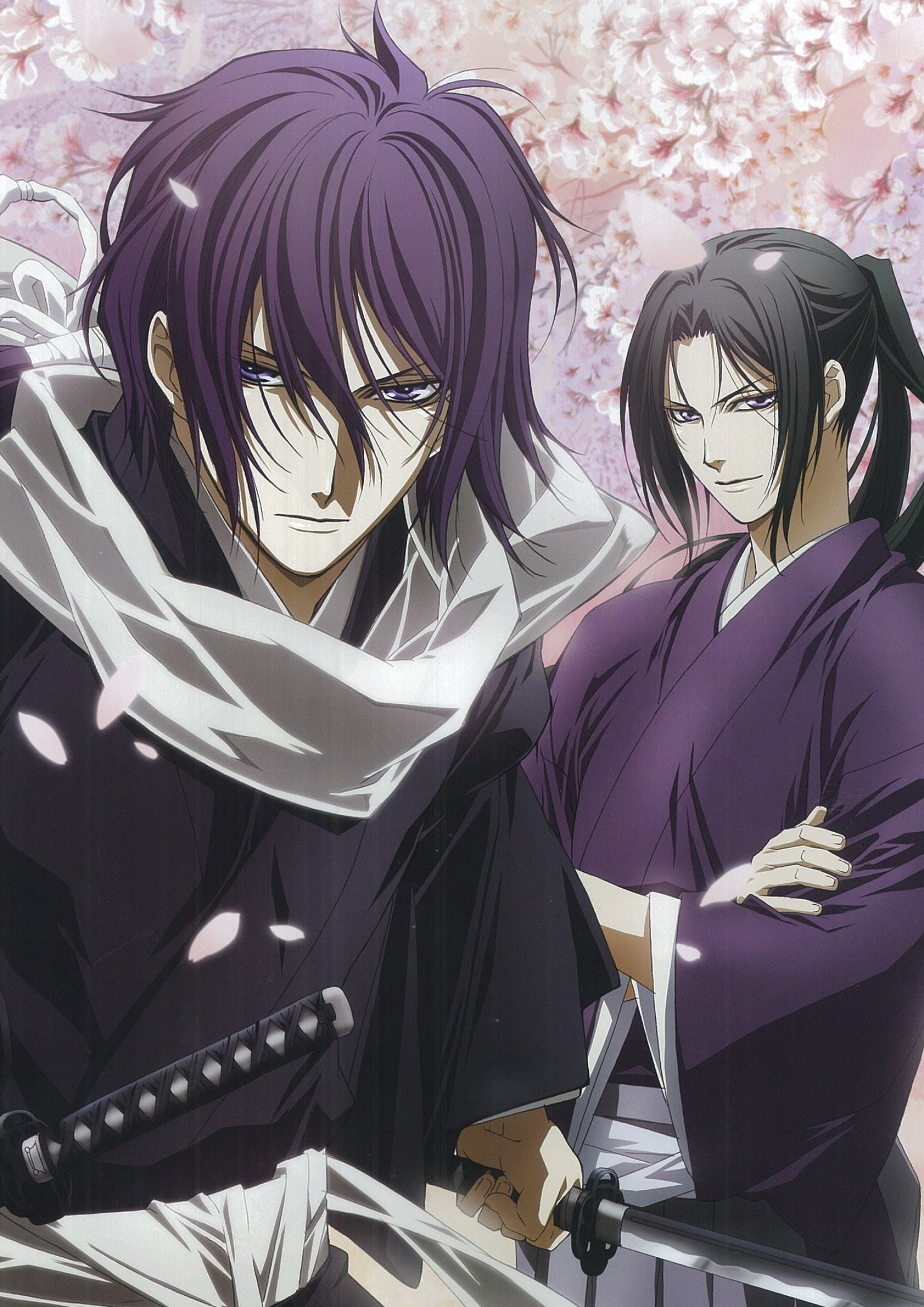 Hakuouki anime, Shinsengumi warriors, Historic Japan, Romance and action, 1660x2340 HD Phone