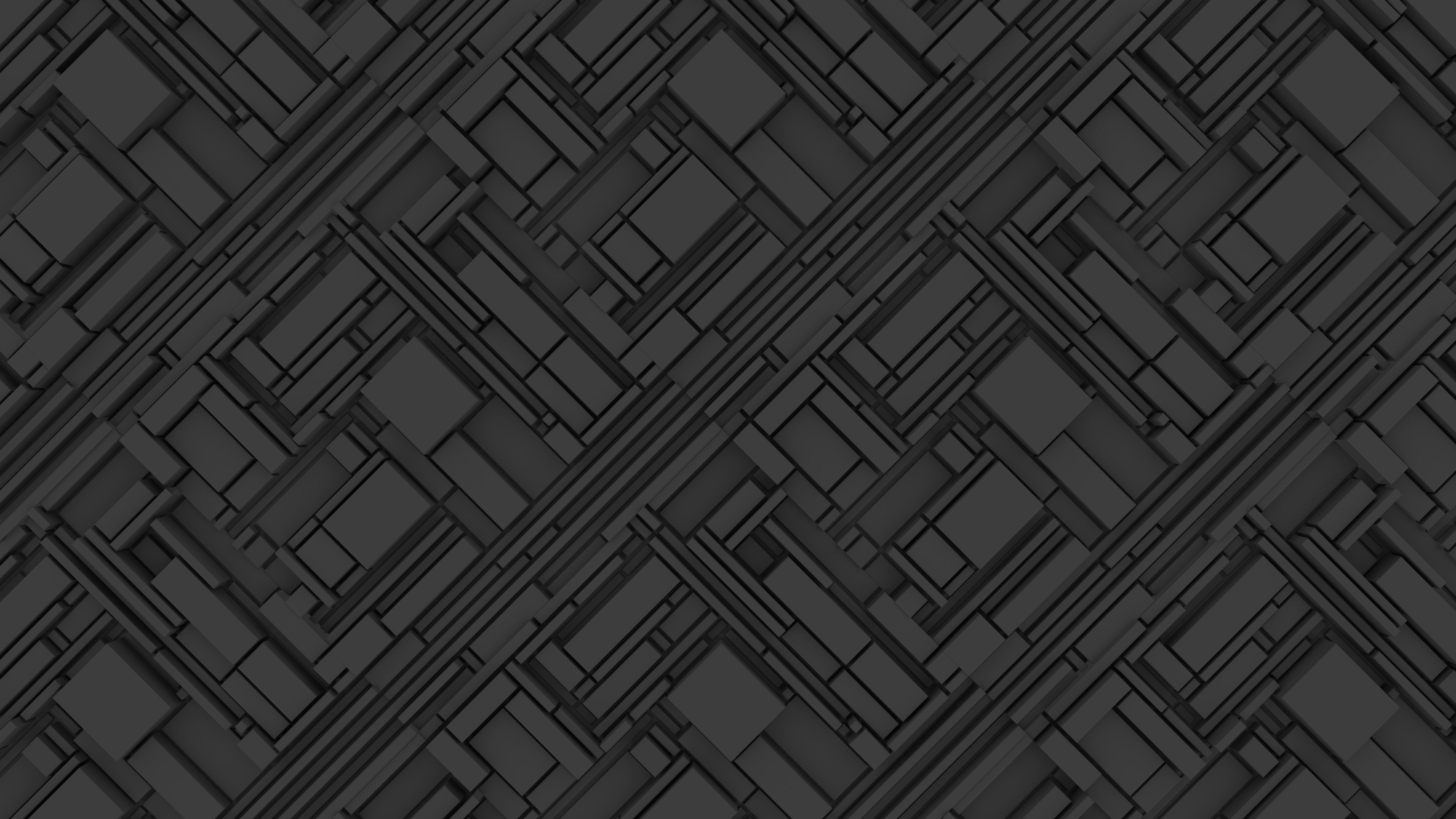 Dark grey abstract, Wallpapers, Abstract shape, 3840x2160 4K Desktop