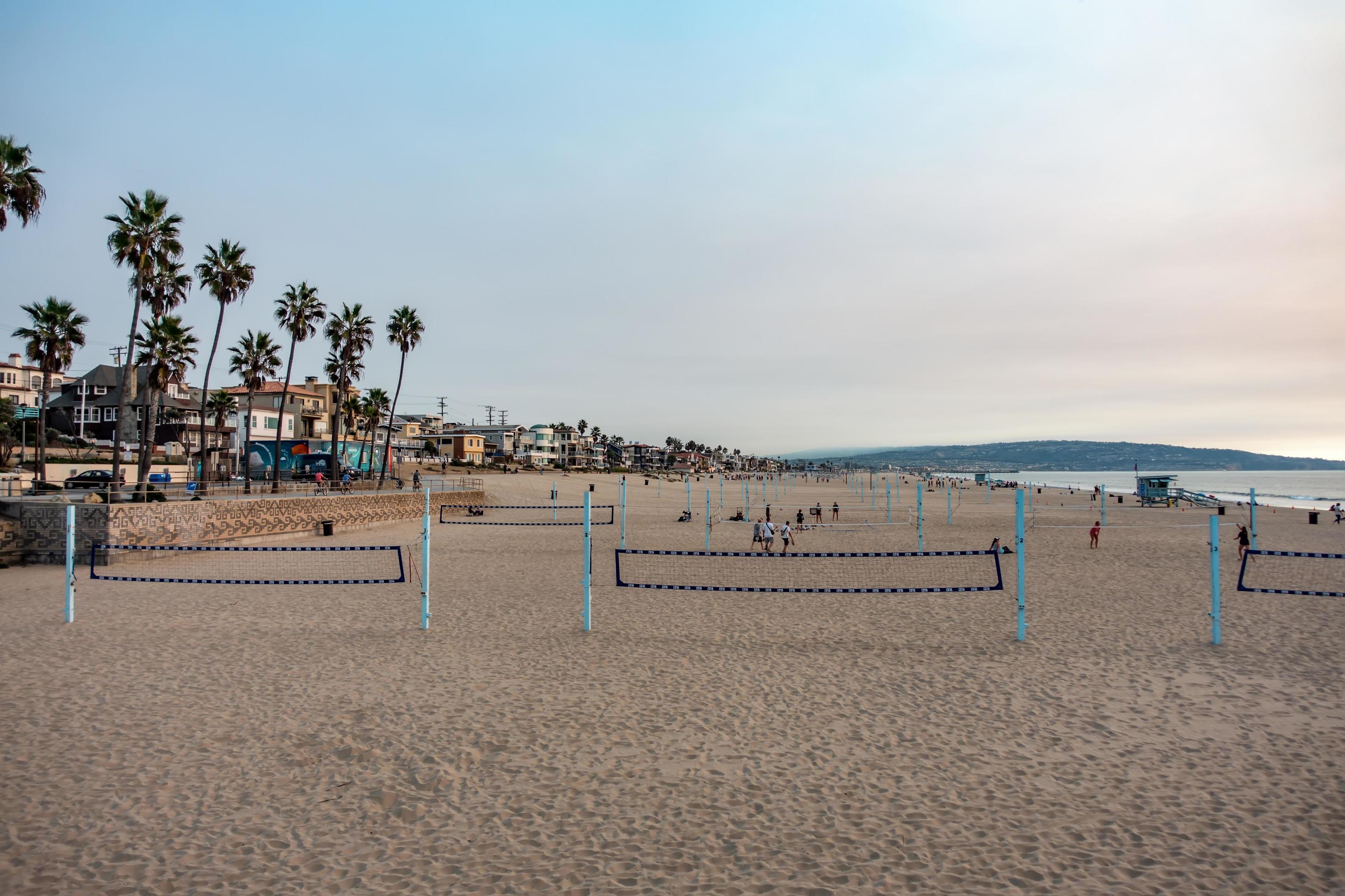 Huntington Beach, 2021 Leute am Strand, California, Stock photo, 2940x1960 HD Desktop