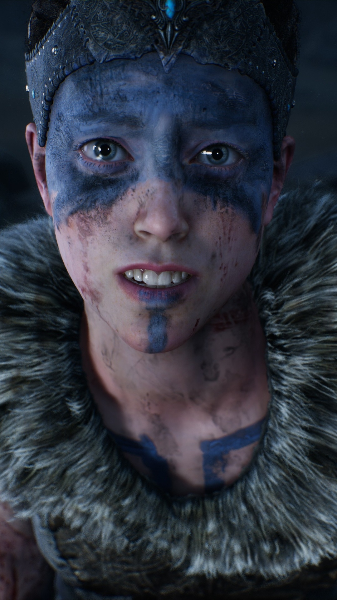 Video game Hellblade Senua's Sacrifice, Cinematic storytelling, Psychological horror, Challenging gameplay, 1080x1920 Full HD Phone