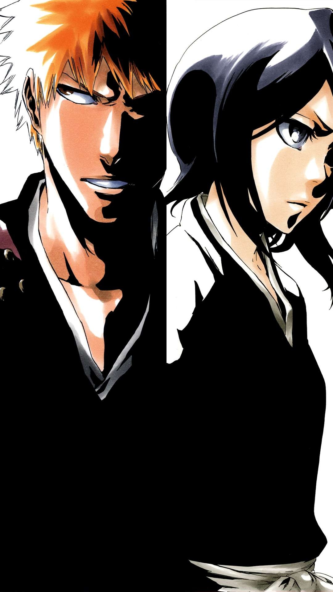 Ichigo and Rukia, iPhone wallpapers, Android backgrounds, Stunning aesthetics, 1080x1920 Full HD Phone