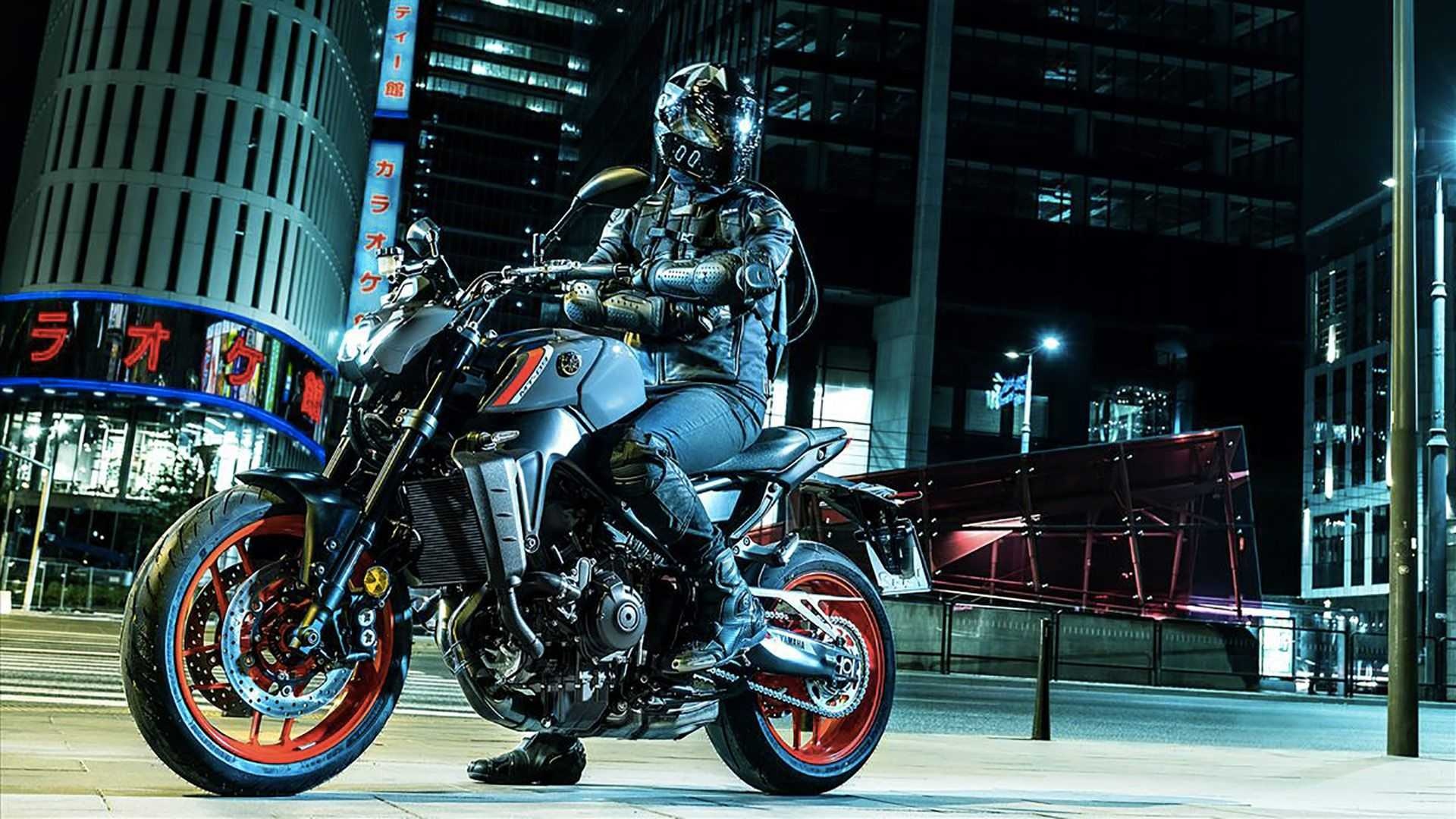 Yamaha MT-09, Thrilling ride, Aggressive styling, High-performance bike, 1920x1080 Full HD Desktop
