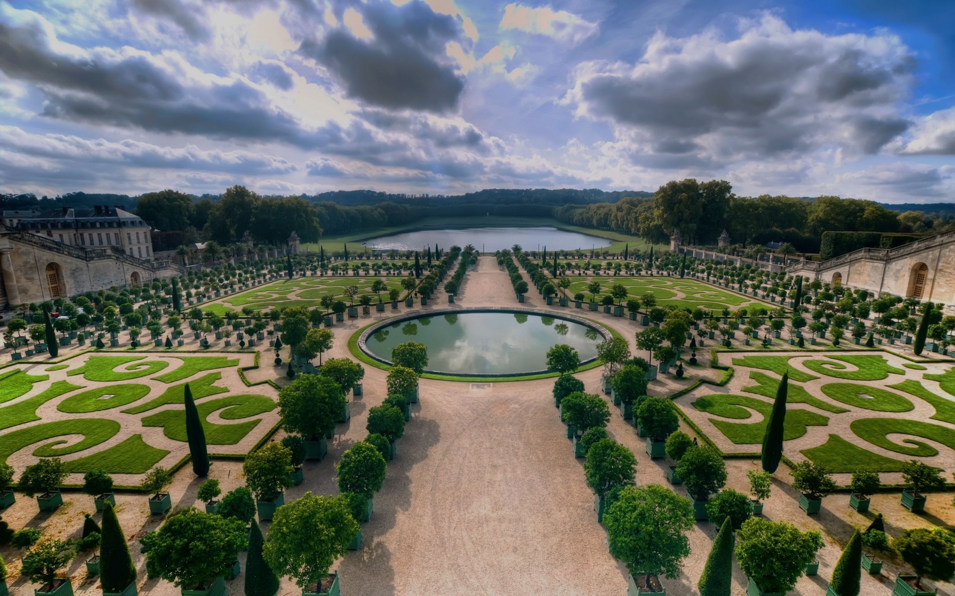Gardens of Versailles, Wallpapers, French wallpaper collection, Palace of Versailles, 1920x1200 HD Desktop