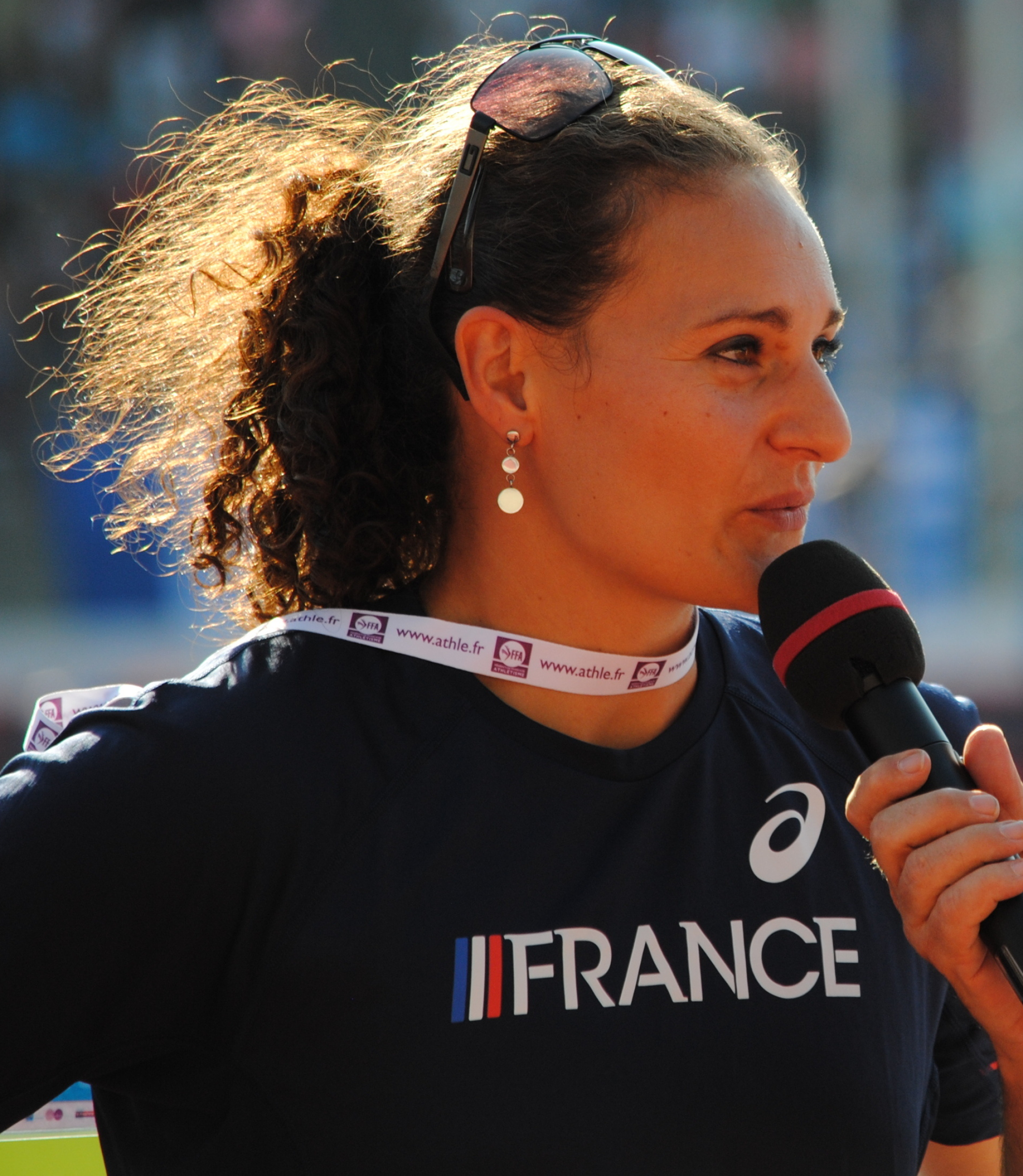 Melina Robert-Michon, Women's sports championships, French athlete's success, 2120x2440 HD Handy