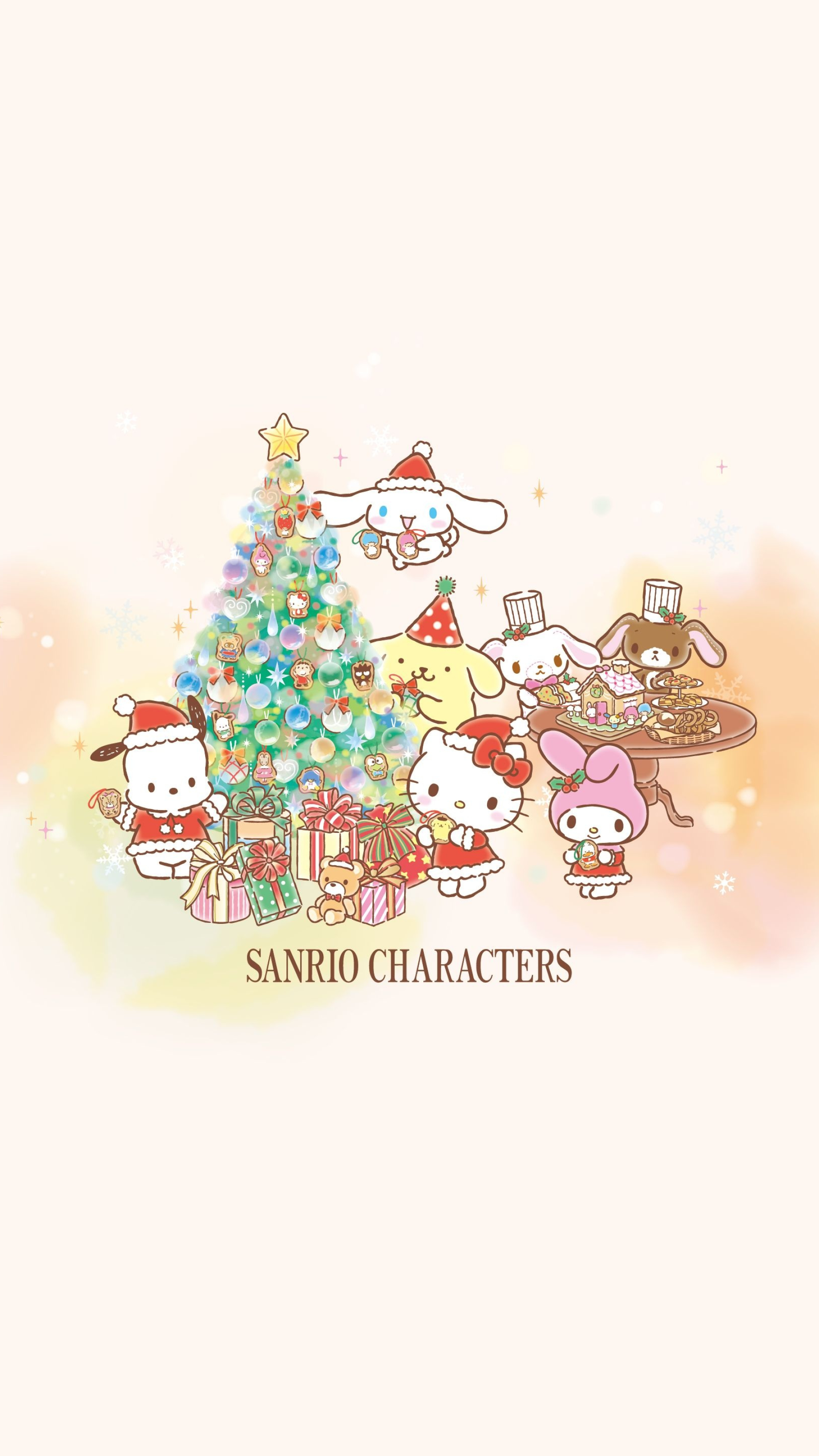 Sanrio characters, Hello Kitty Christmas Wallpaper, 1810x3210 HD Handy